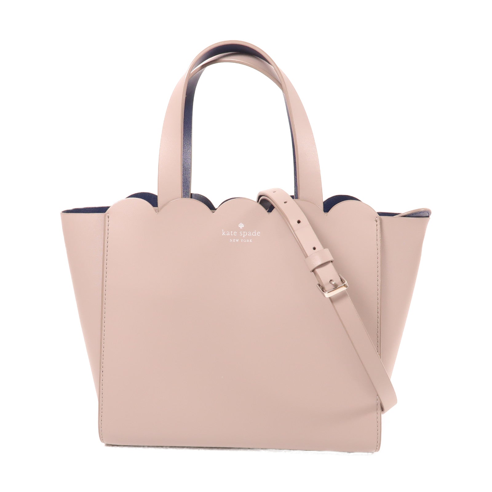 Kate Spade 【激減優惠】牛皮皮革2 Way Shoulder銀扣手挽肩背兩用袋