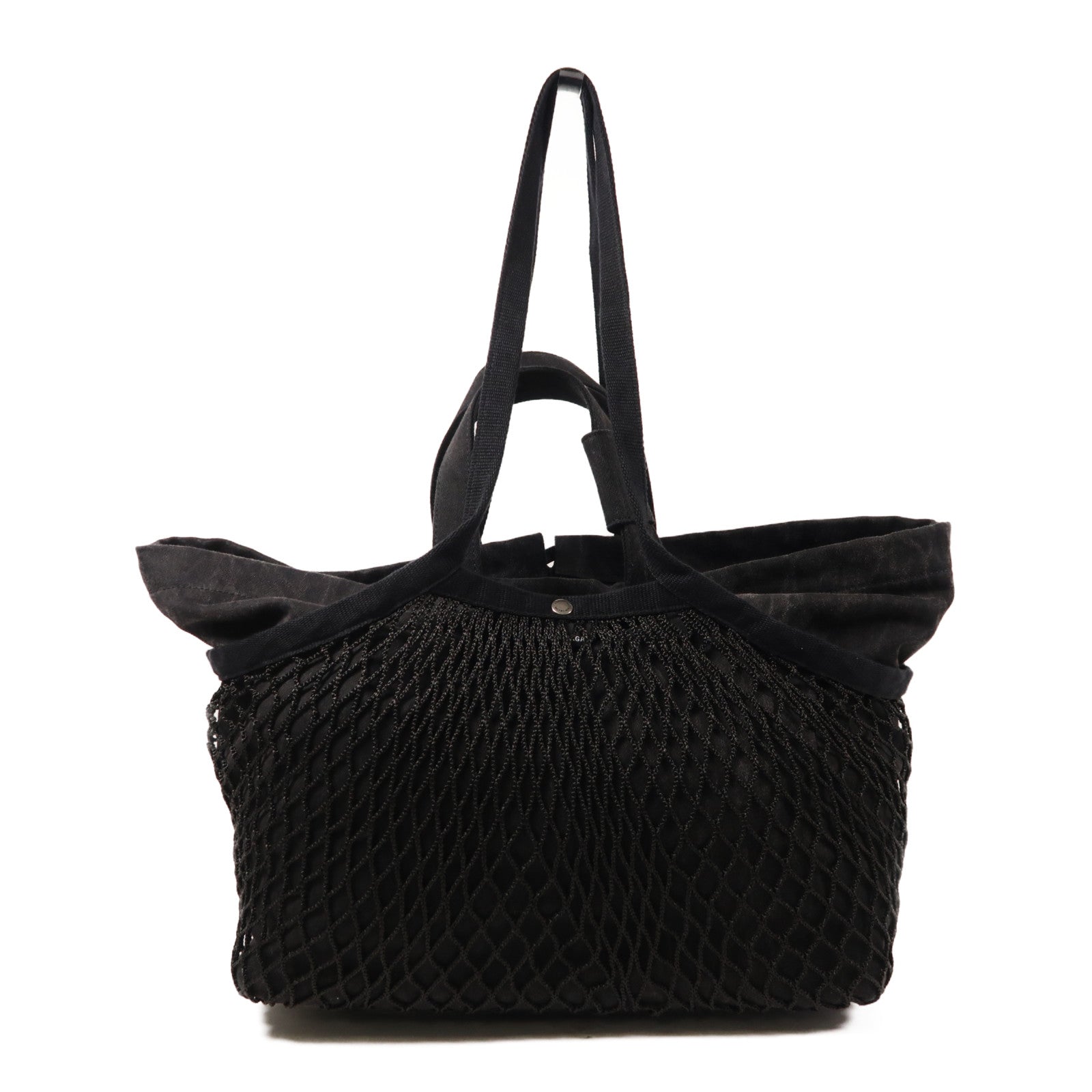 BALENCIAGA 帆布Tote Bag銀扣手挽肩背兩用袋