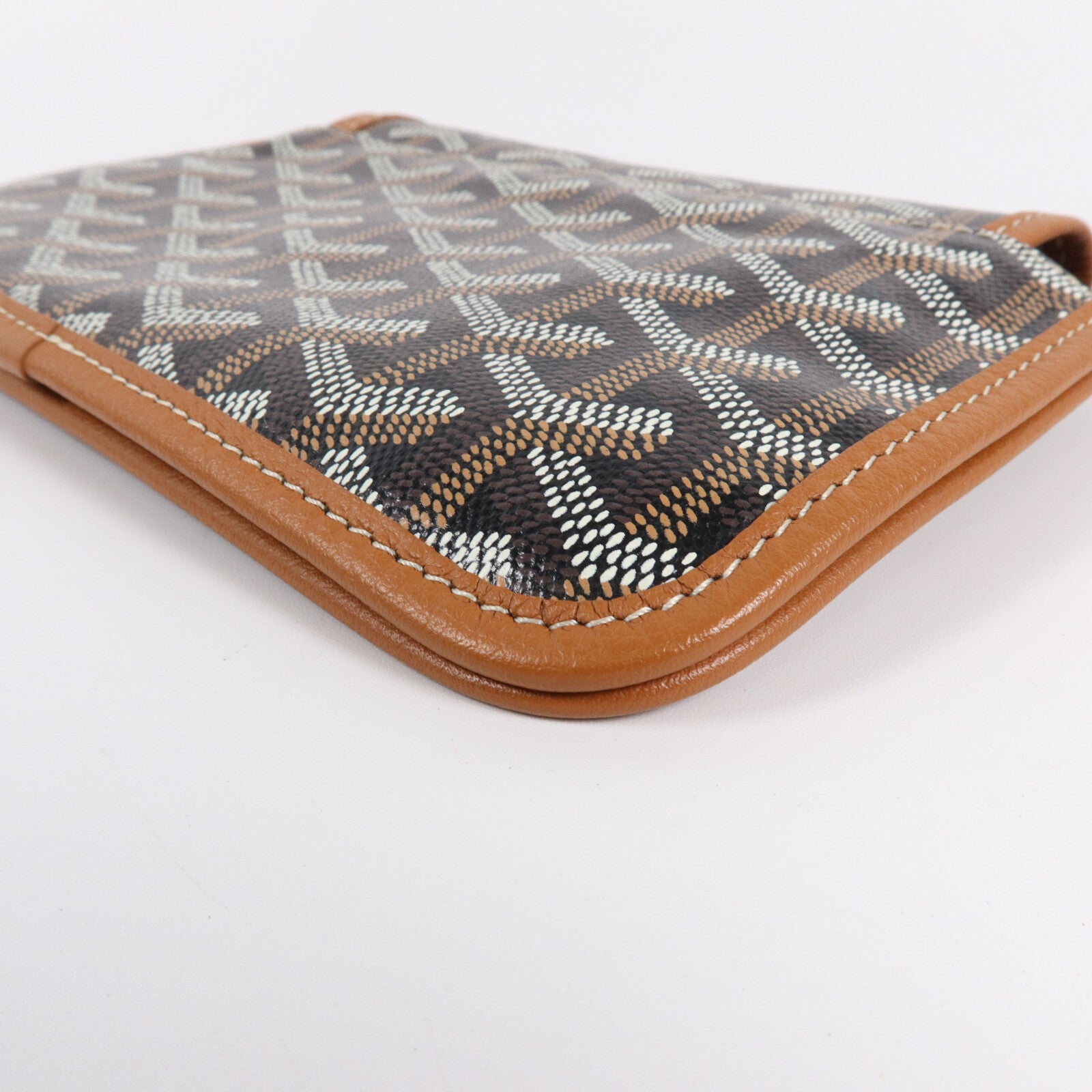 GOYARD 塗層帆布Plumet Pocket Wallet肩背袋