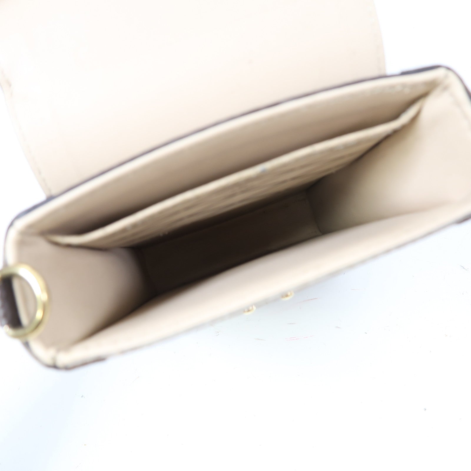 LOUIS VUITTON Monogram Trunk Vertical金扣鏈帶肩背袋啡色