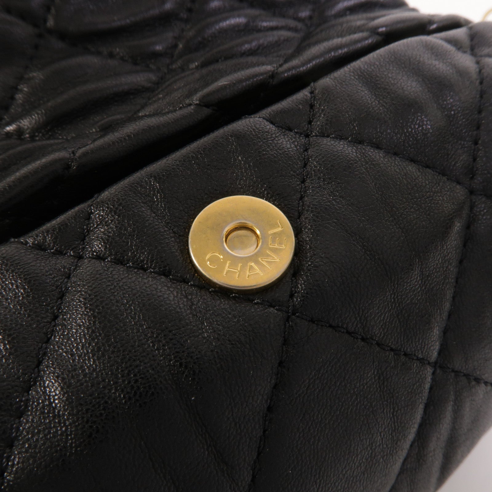 CHANEL 羊皮皮革Hobo Bag手挽肩背兩用袋