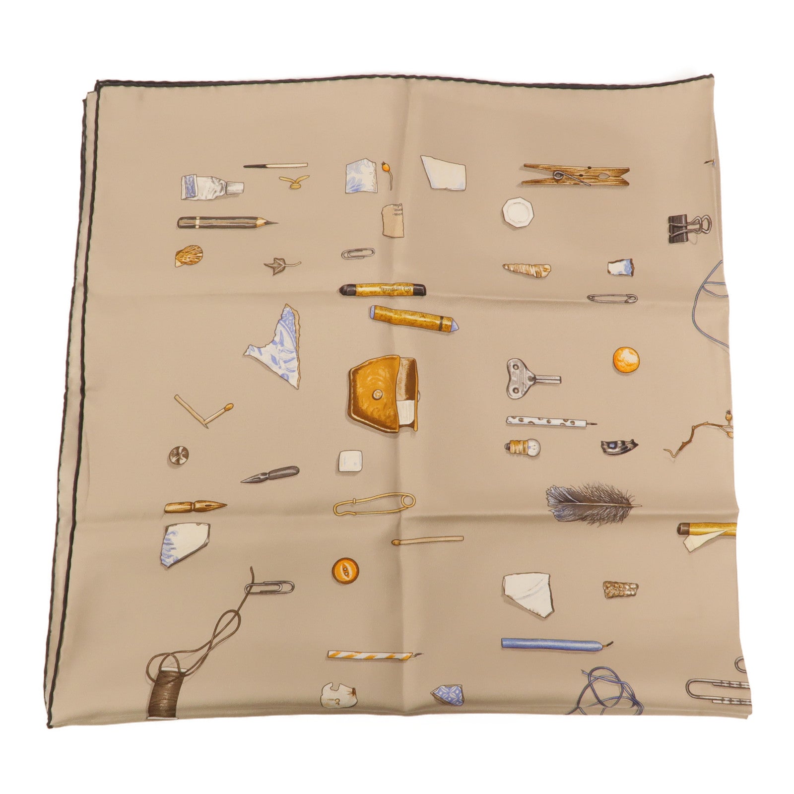 HERMES 絲質Scarf 90x90絲巾