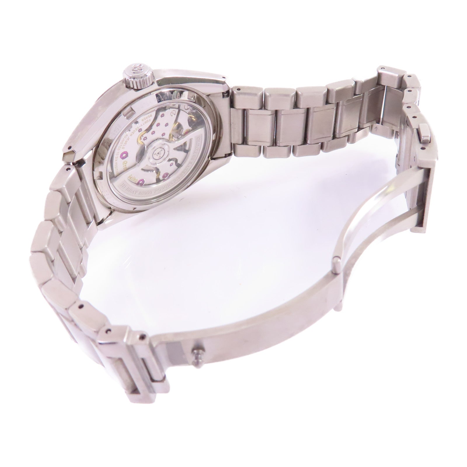 SELECTION Grand Seiko Evolution 9鈦金屬手錶自動機芯黑色