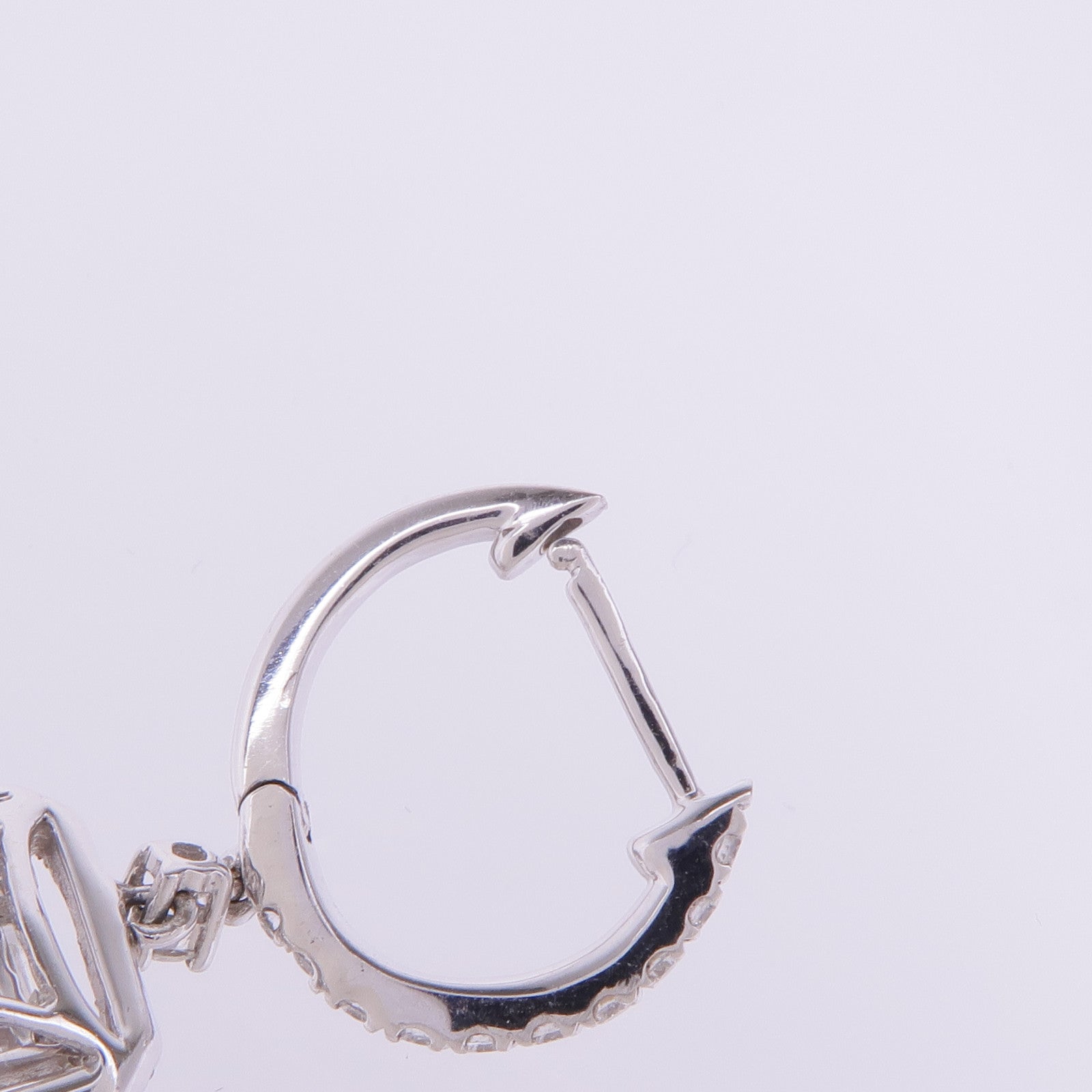 JEWELRY 18K白金Diamond Earrings鑽石耳環