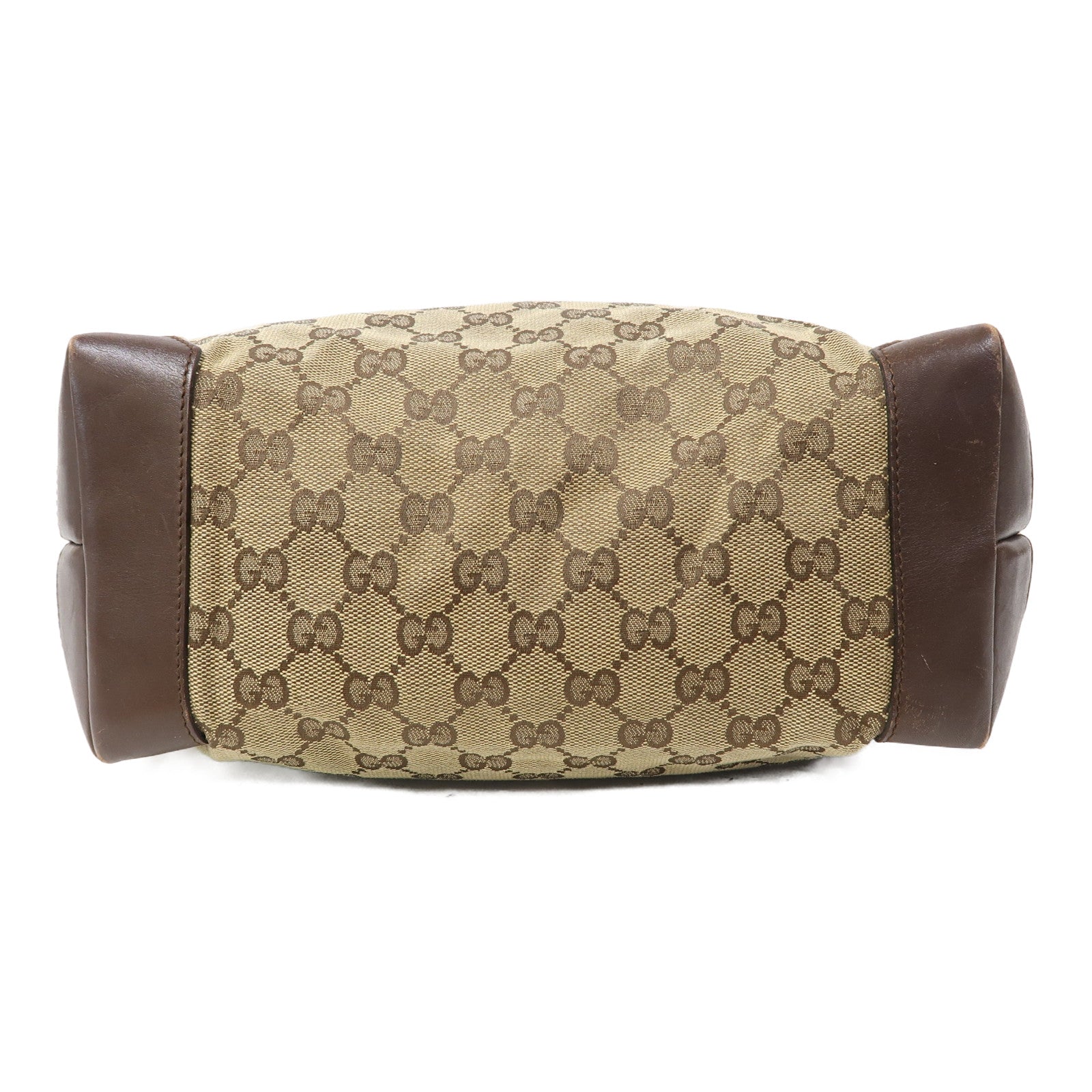 GUCCI 帆布Tote Bag肩背袋啡色