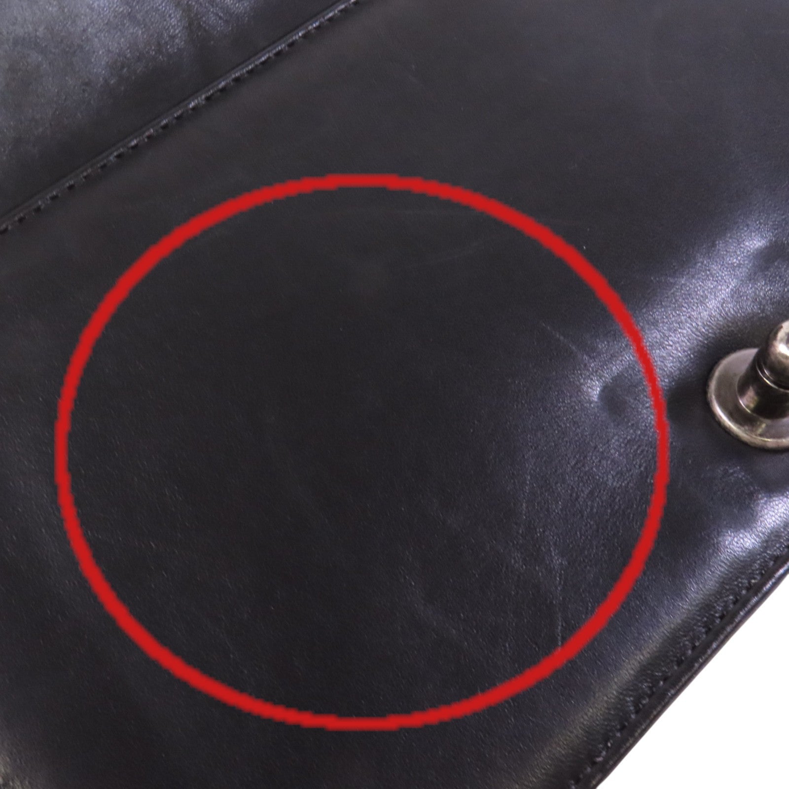 CHANEL 【激減優惠】羊皮皮革Boy Chanel銀扣鏈帶肩背袋