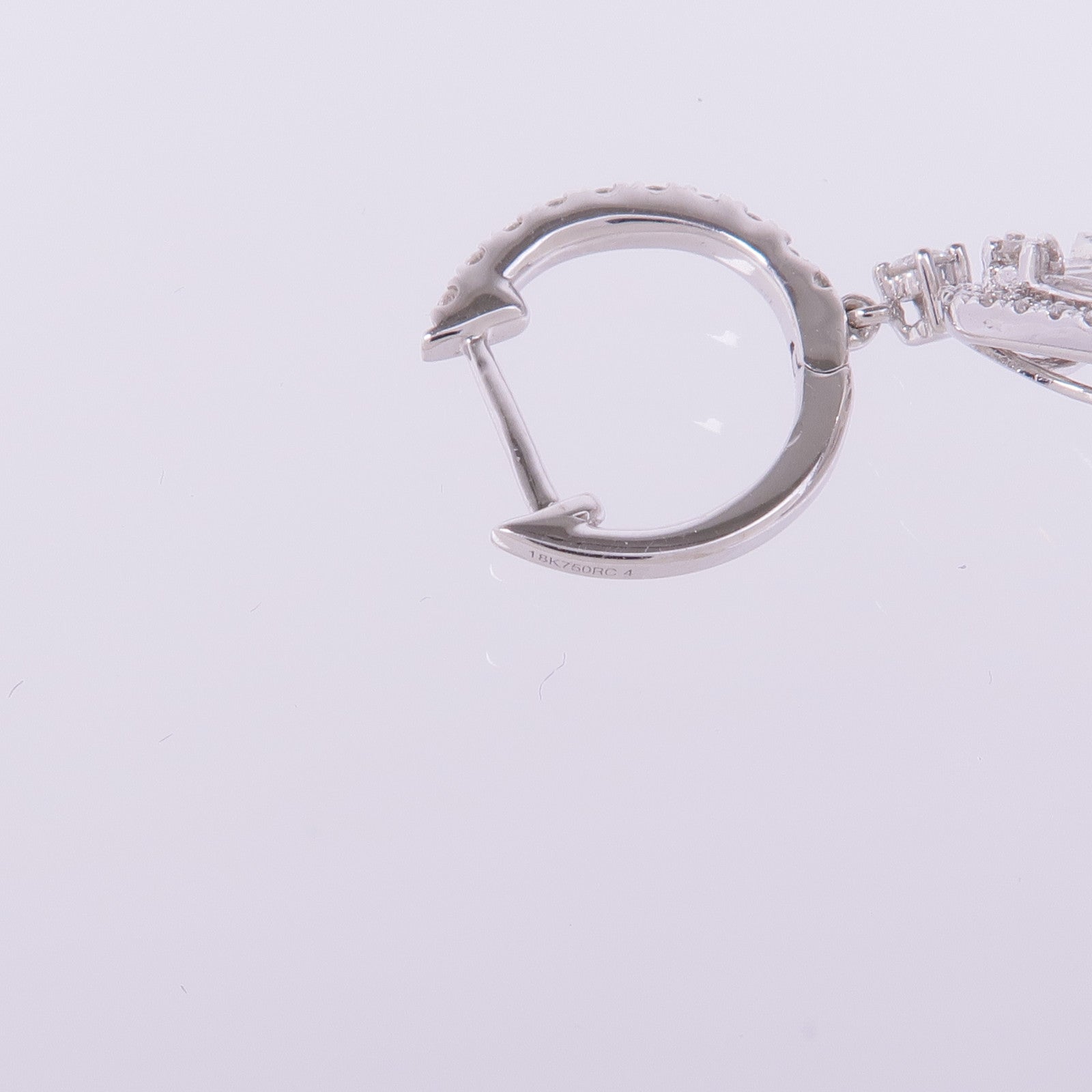 JEWELRY 18K白金Diamond Earrings鑽石耳環