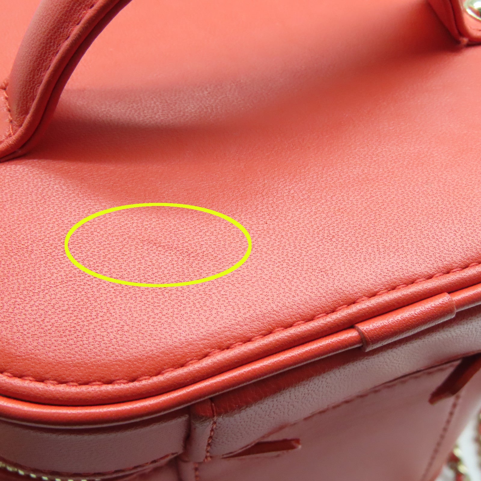 CHANEL 羊皮皮革2way Shoulder Bag金扣手挽肩背两用袋橙色