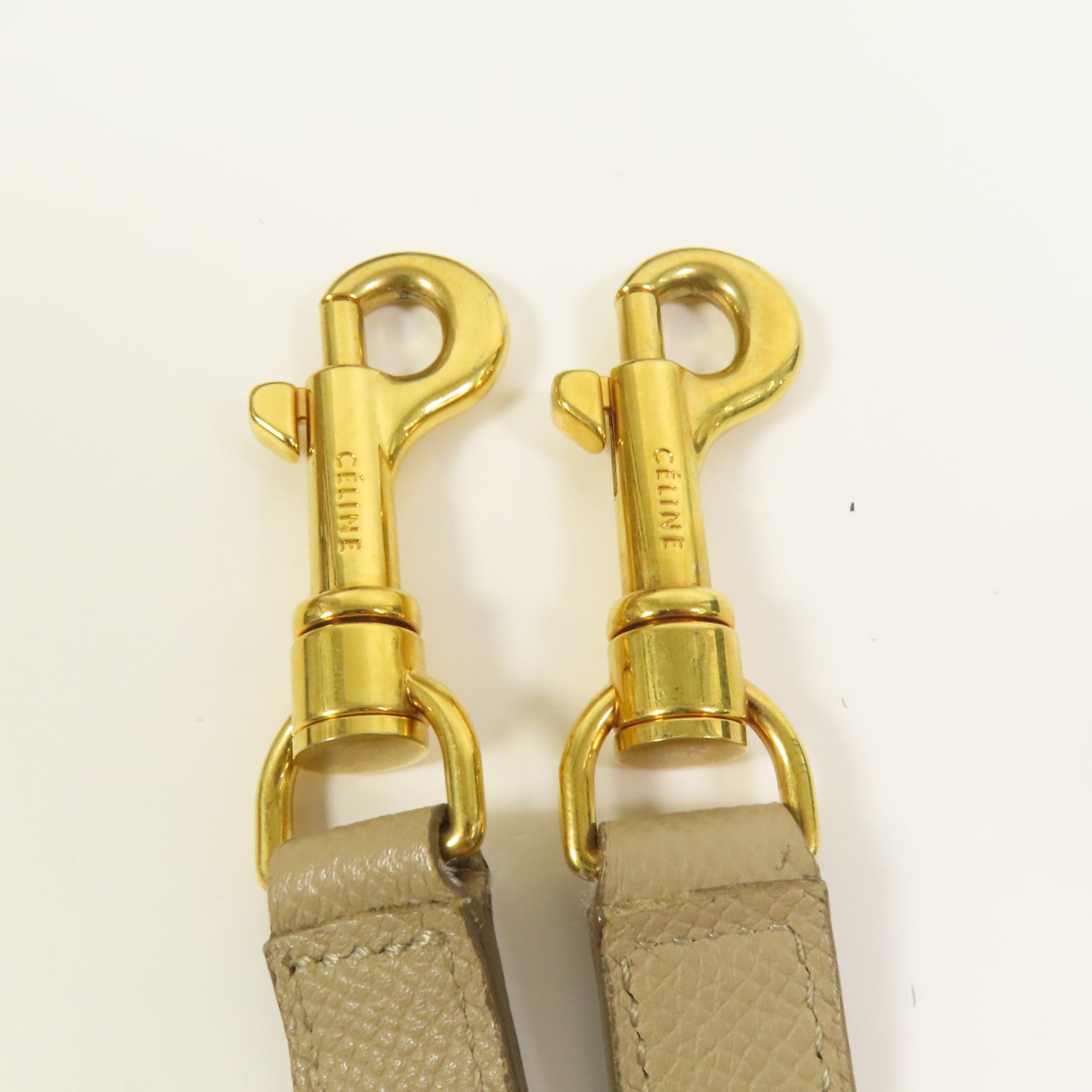 CELINE 牛皮皮革Mini Belt Bag金扣手挽肩背兩用袋