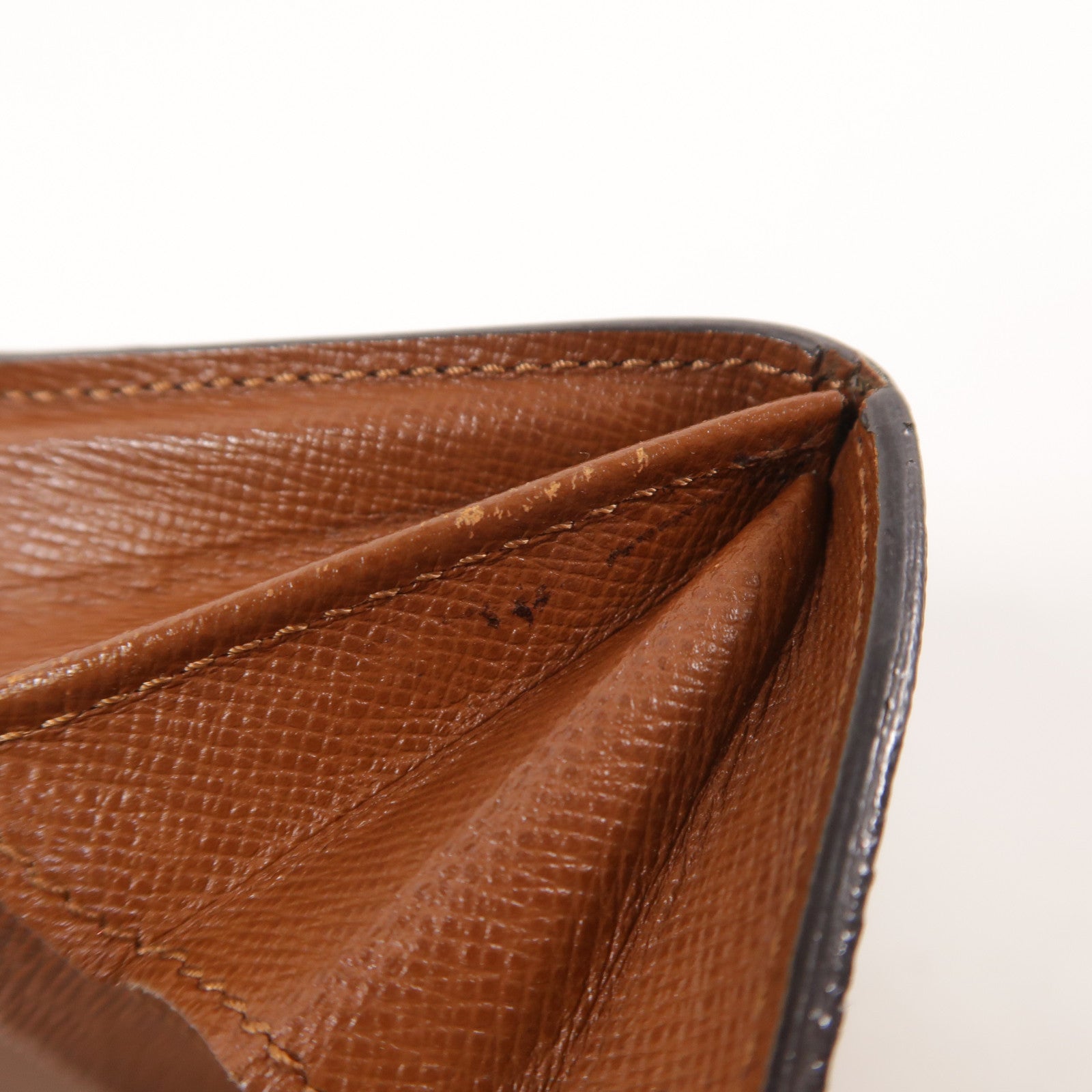 LOUIS VUITTON Monogram Porte Monnaie Plat金扣零錢包