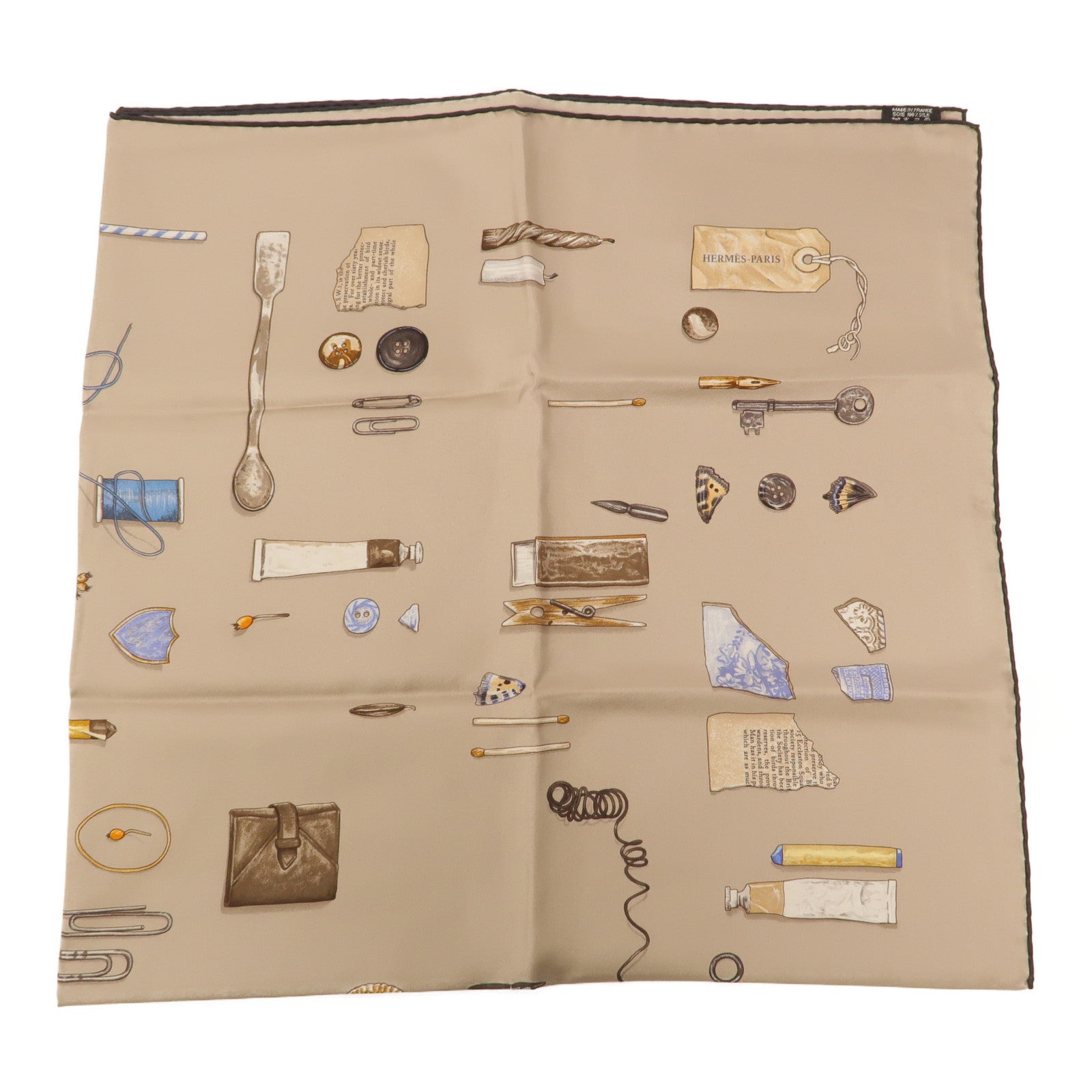 HERMES 絲質Scarf 90x90絲巾