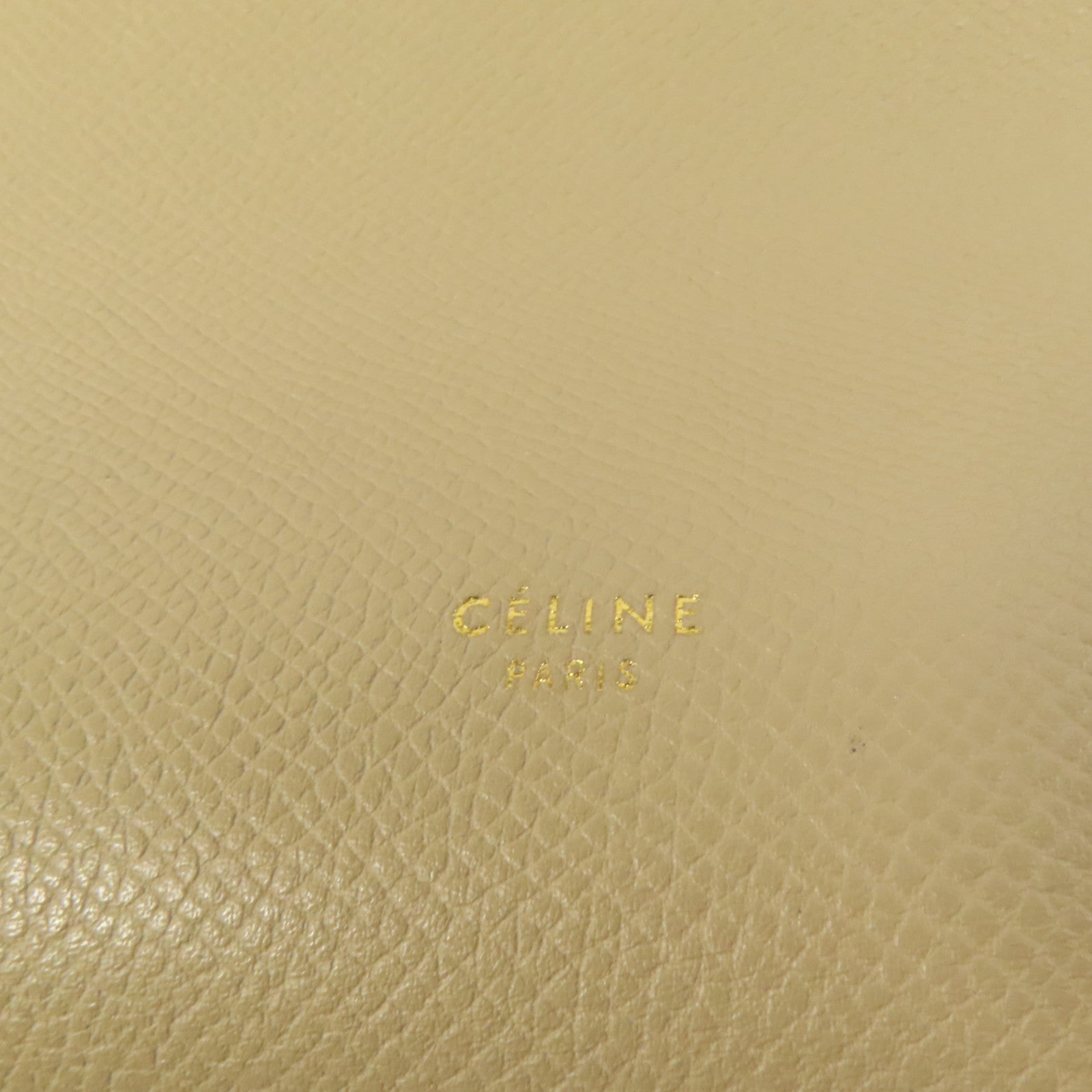 CELINE 牛皮皮革Mini Belt Bag金扣手挽肩背兩用袋