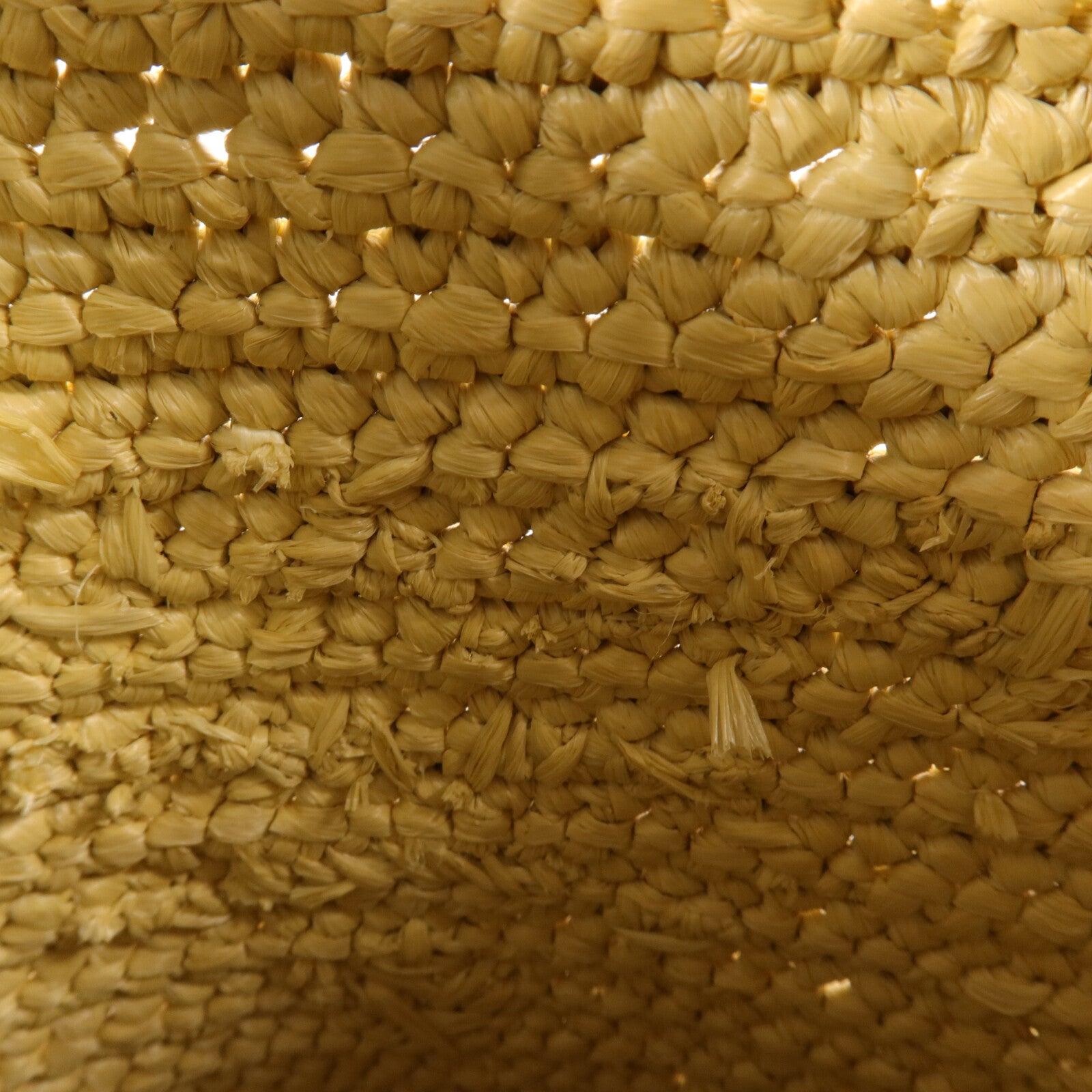 PRADA Viscose Small Crochet and Leather Bucket Bag手挽肩背兩用袋