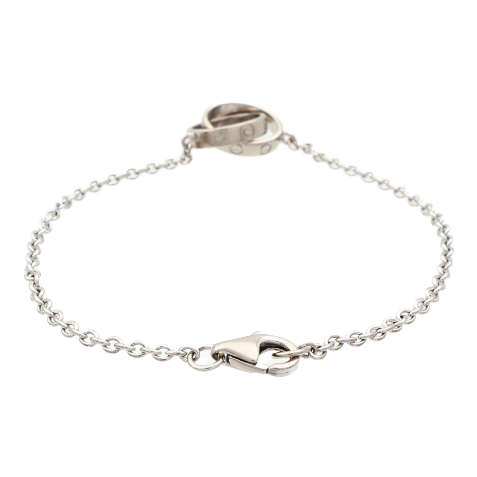 CARTIER 18K白金Baby Love Bracelet手鏈