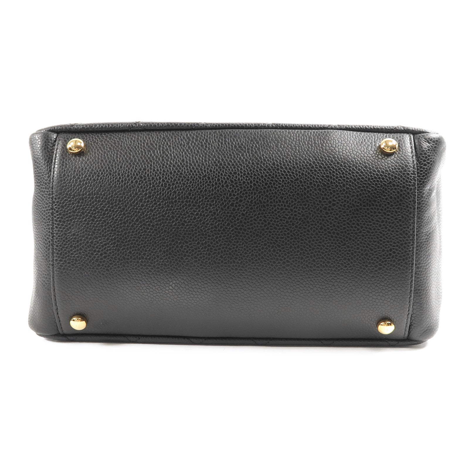 CHANEL 牛皮皮革Shoulder Bag金扣鏈帶肩背袋