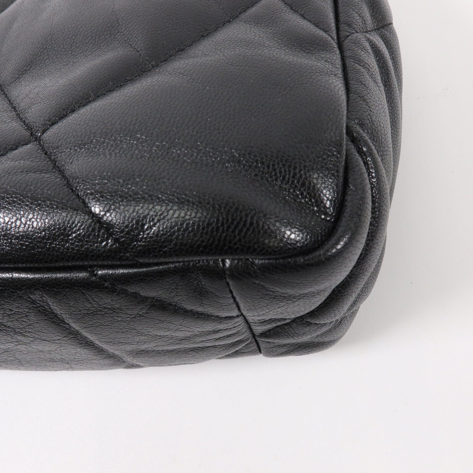 CHANEL 羊皮皮革Chanel 19 Small鏈帶手挽肩背兩用袋