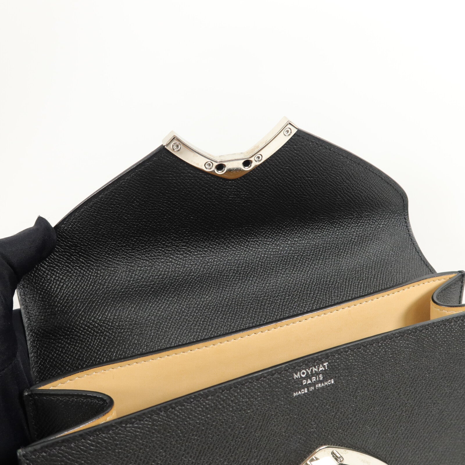 Moynat 牛皮皮革Moynat Gabrielle手挽肩背兩用袋