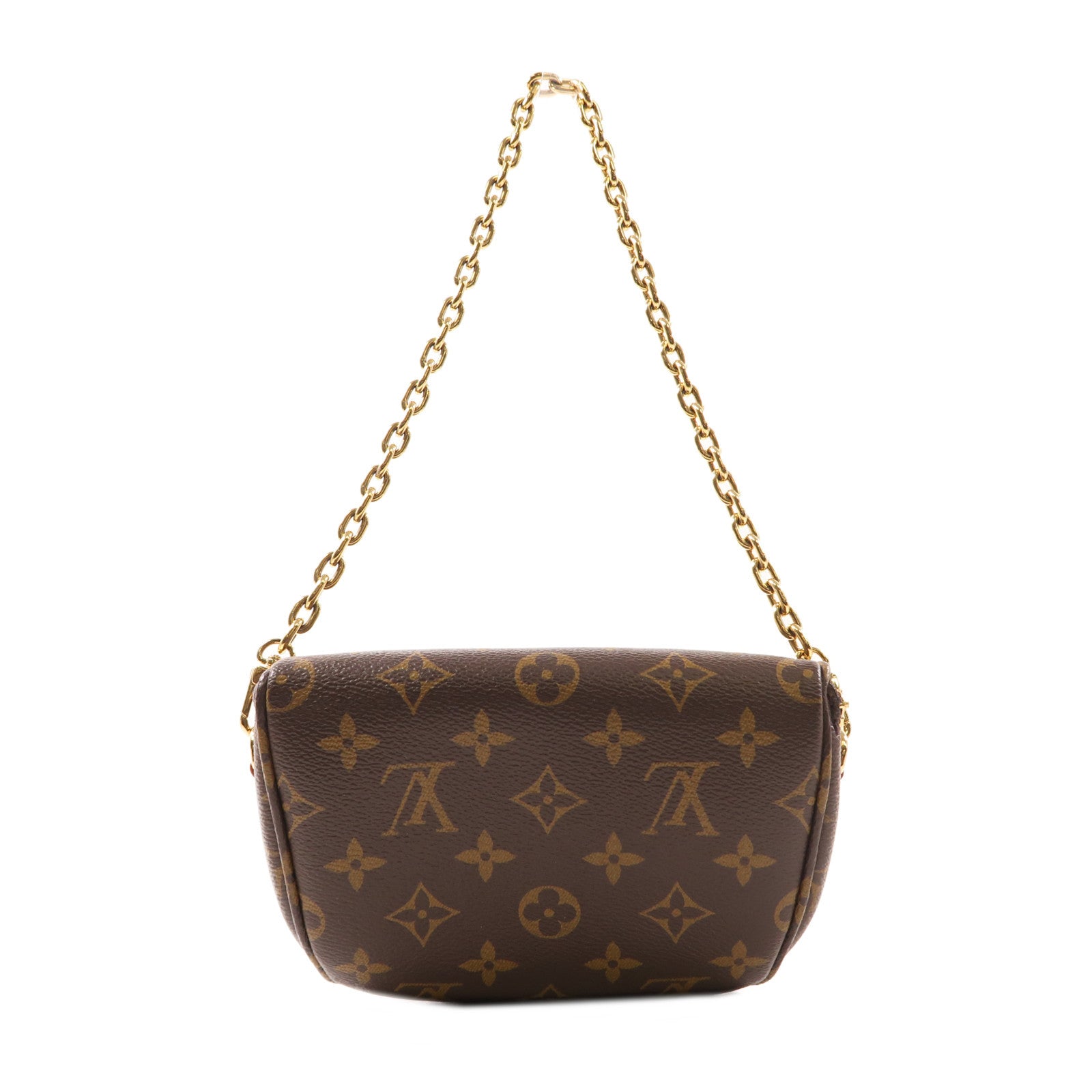 LOUIS VUITTON Monogram Mini Bumbag金扣手挽肩背兩用袋棕色