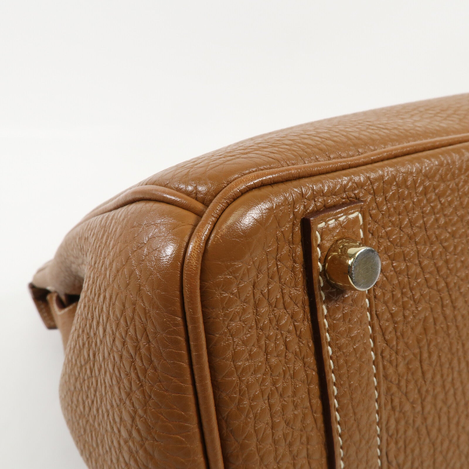HERMES Togo皮革Birkin 30金扣手挽袋Gold