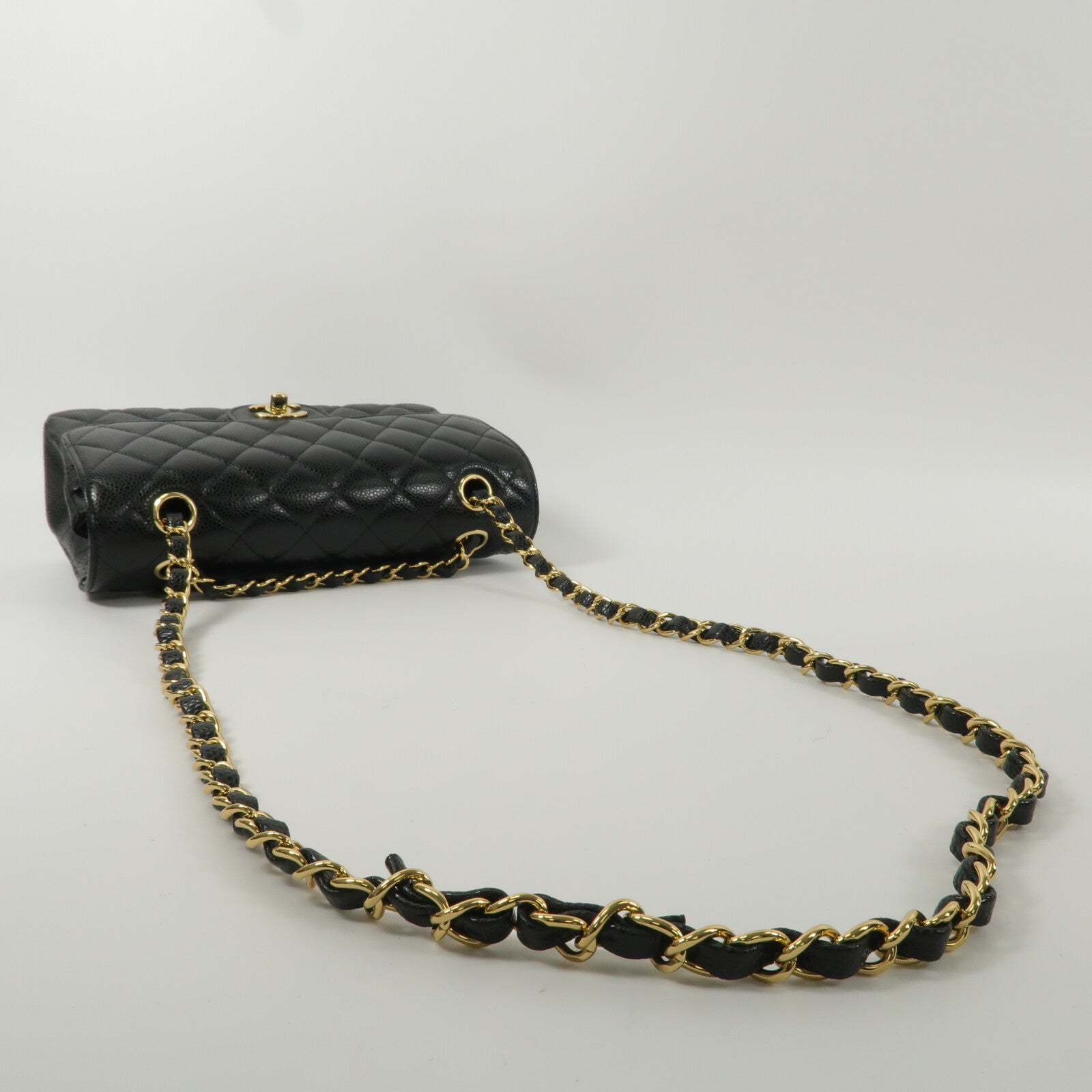 CHANEL 牛皮皮革Classic 23鏈帶肩背袋