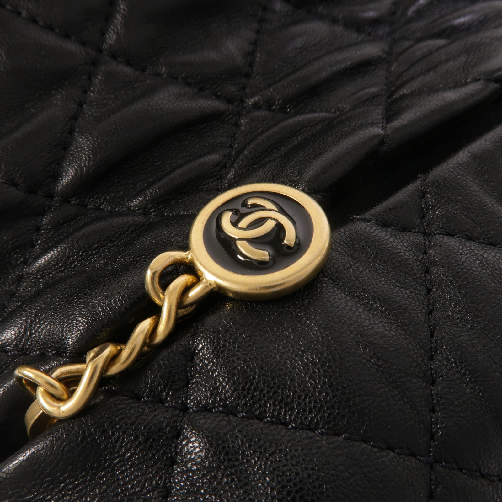 CHANEL 羊皮皮革Hobo Bag手挽肩背兩用袋