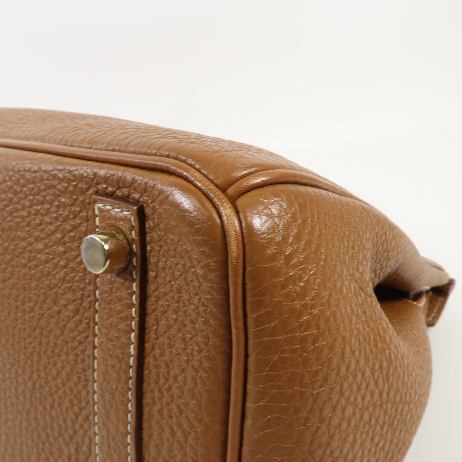 HERMES Togo皮革Birkin 30金扣手挽袋Gold