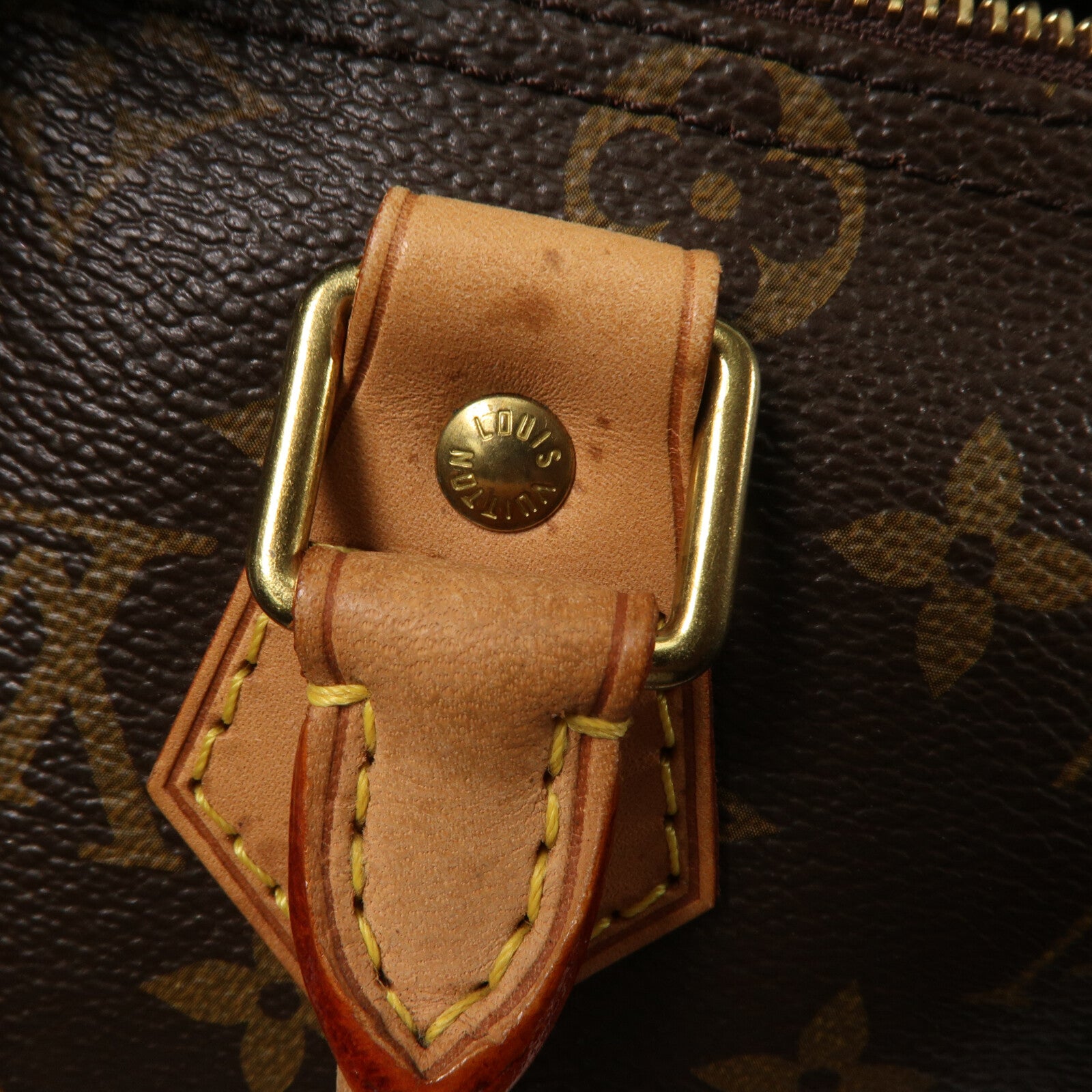 LOUIS VUITTON Monogram Speedy 25金扣手挽袋