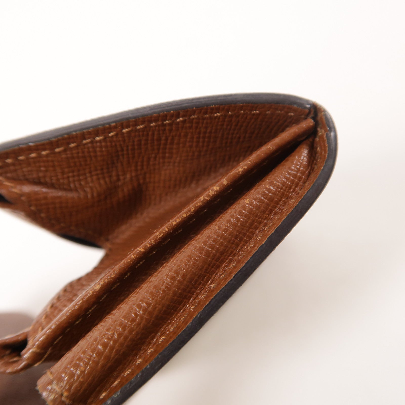 LOUIS VUITTON Monogram Porte Monnaie Plat金扣零錢包