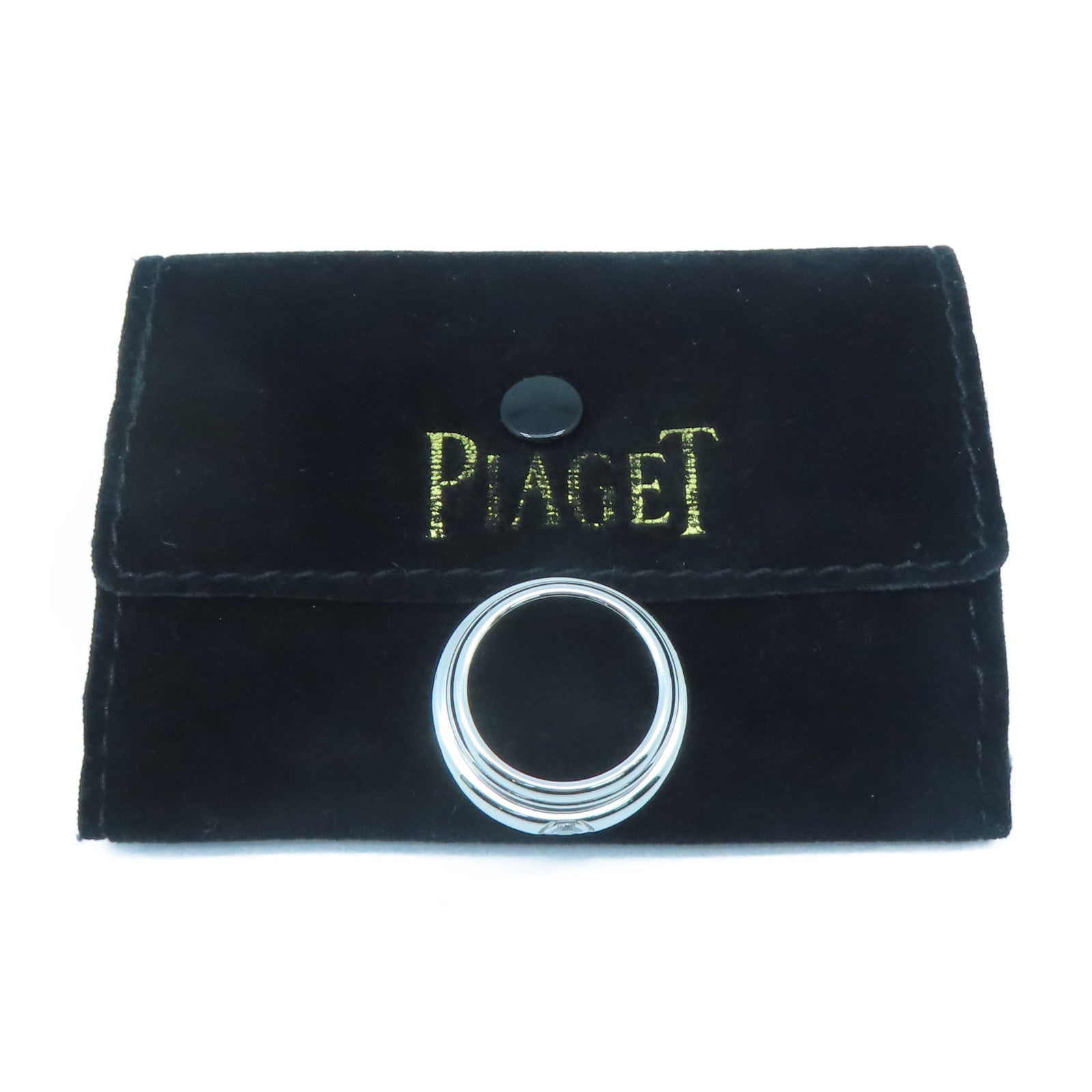 PIAGET **【激減優惠】18K白金Ring戒指US#6/Piaget#52銀色