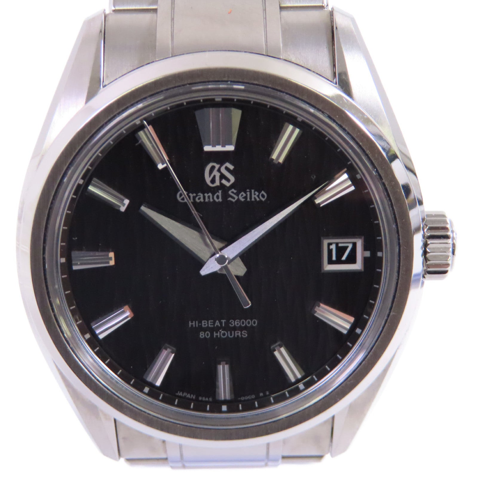 SELECTION Grand Seiko Evolution 9鈦金屬手錶自動機芯黑色
