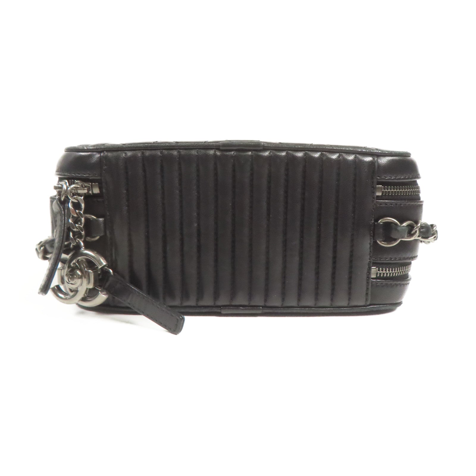 CHANEL 牛皮皮革Shoulder Bag鏈帶肩背袋