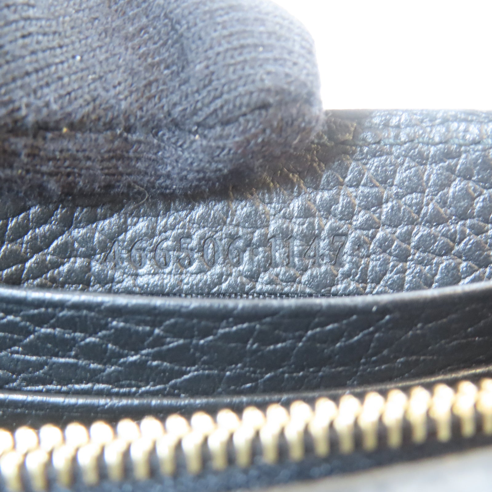 GUCCI 【激減優惠】牛皮皮革Wallet On Chain金扣鏈帶肩背袋黑色