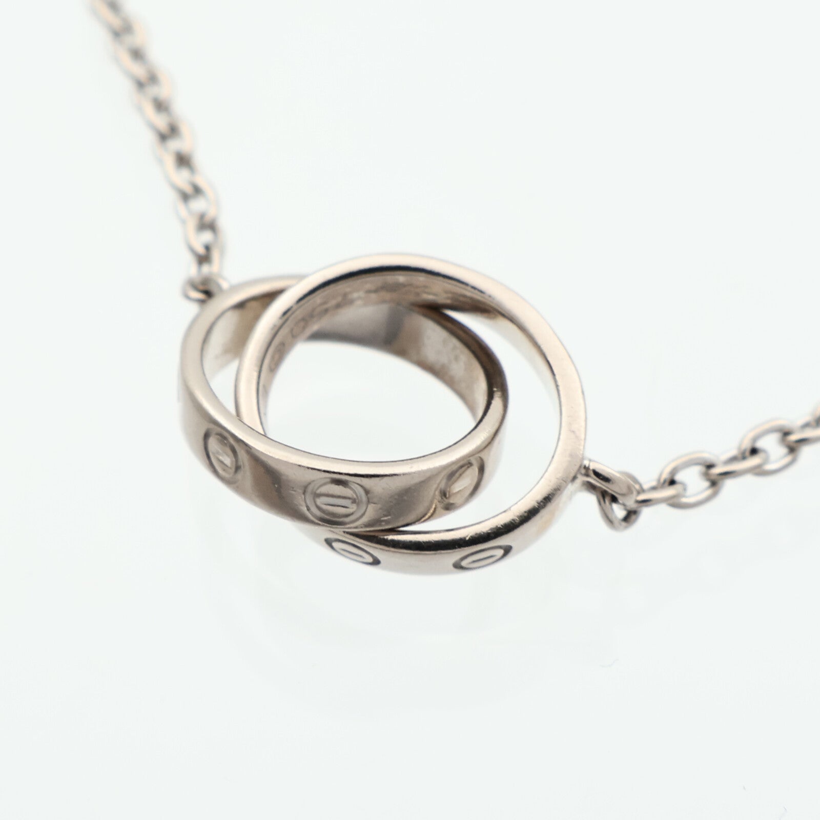 CARTIER 18K白金Baby Love Bracelet手鏈