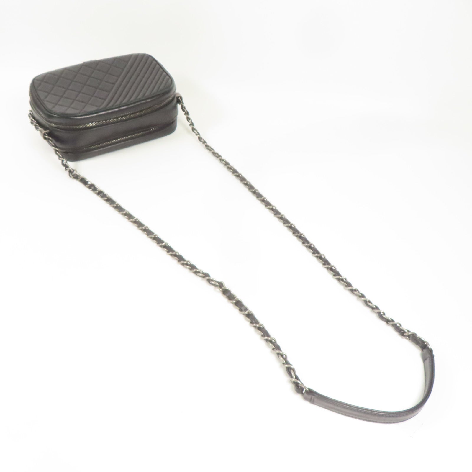 CHANEL 牛皮皮革Shoulder Bag鏈帶肩背袋