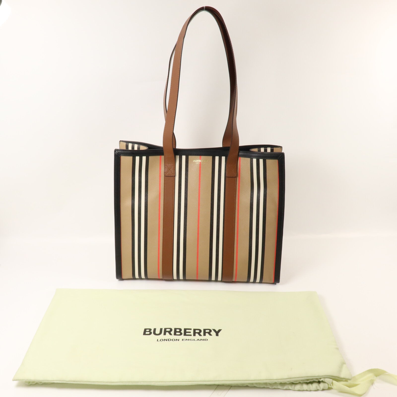 BURBERRY 塗層帆布Tote Bag手挽袋