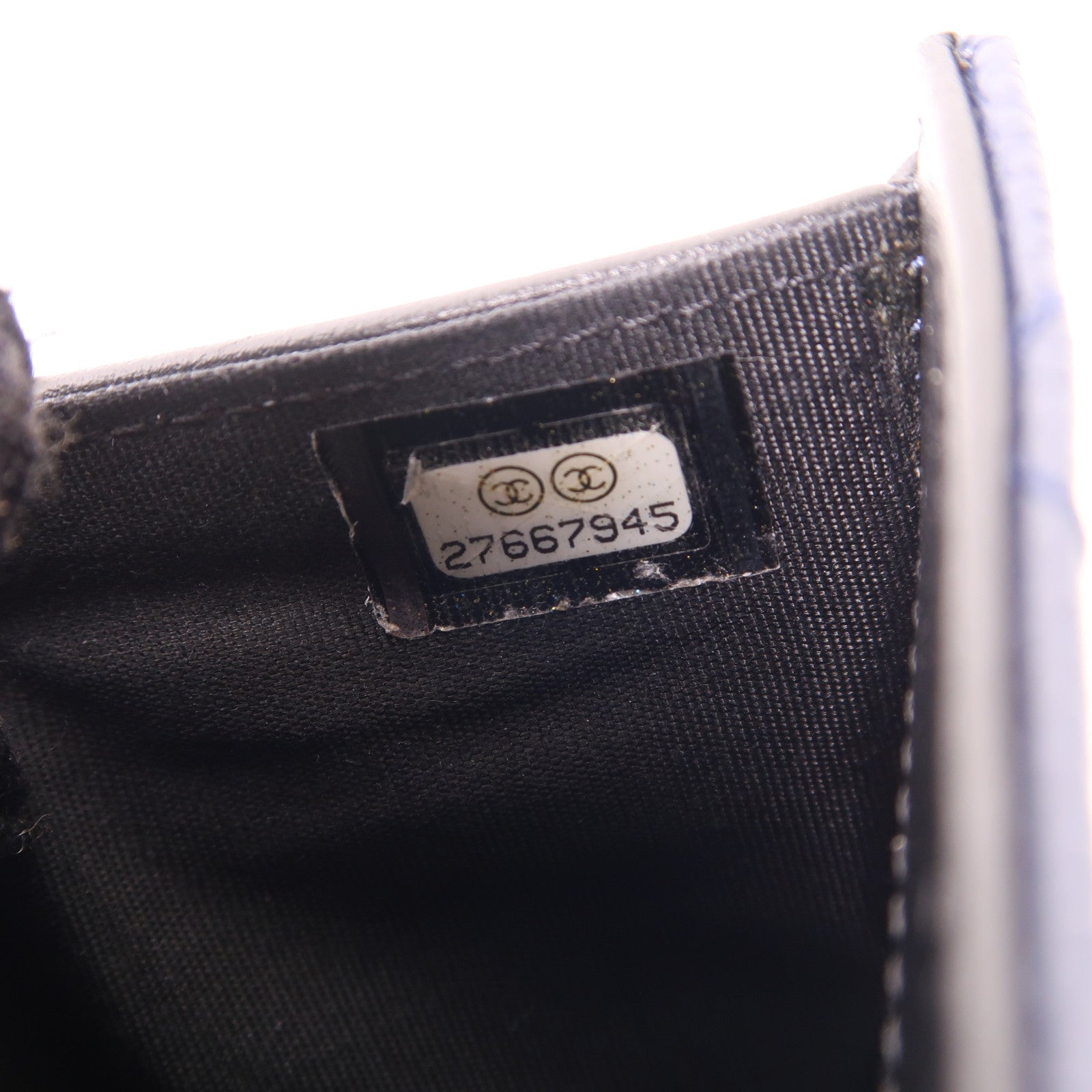 CHANEL 牛皮皮革Wallet金扣錢包