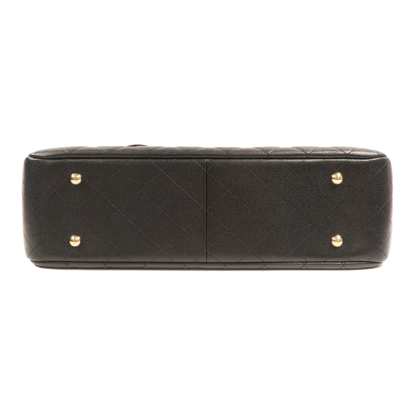 CHANEL 牛皮皮革Shoulder Bag金扣鏈帶肩背袋
