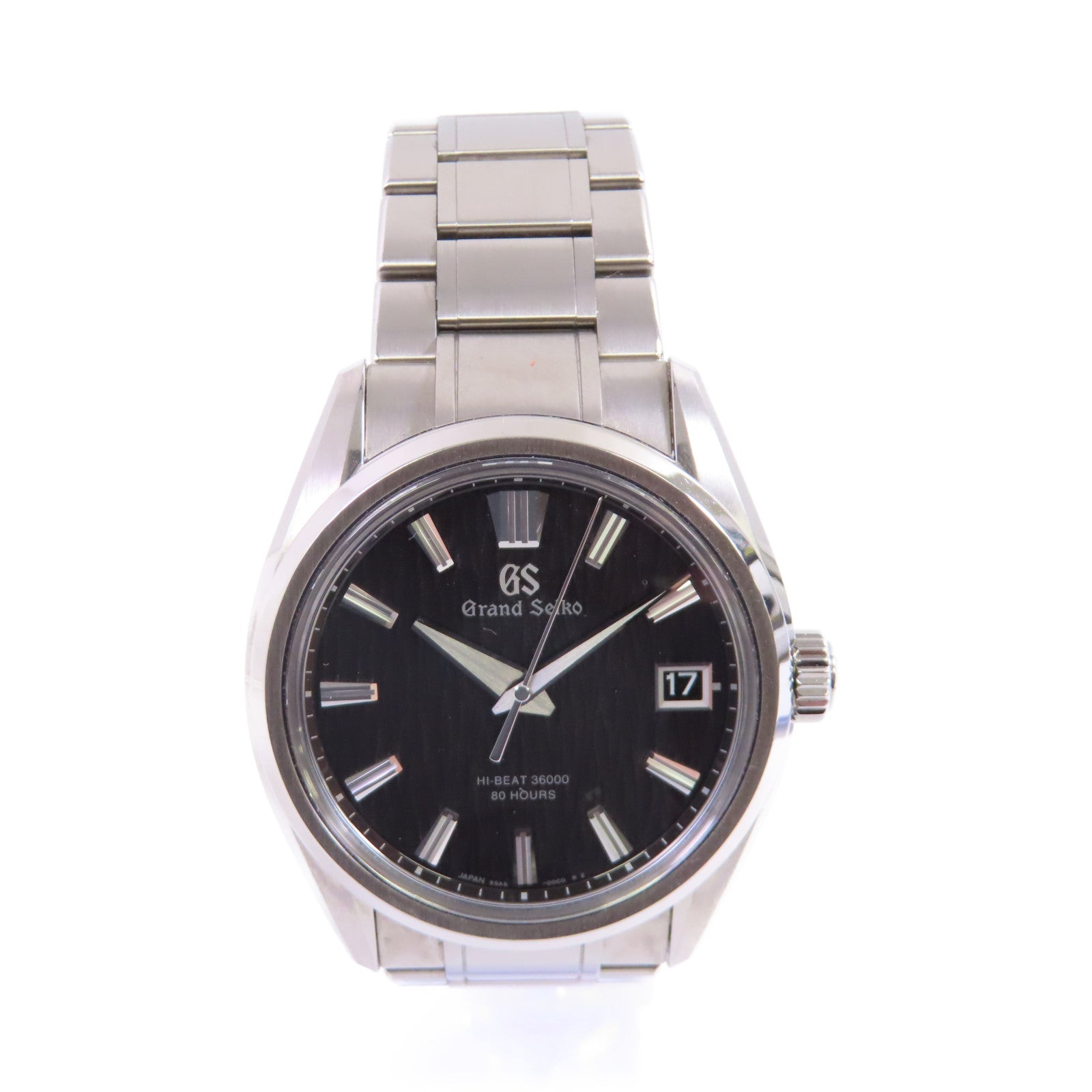 SELECTION Grand Seiko Evolution 9鈦金屬手錶自動機芯黑色