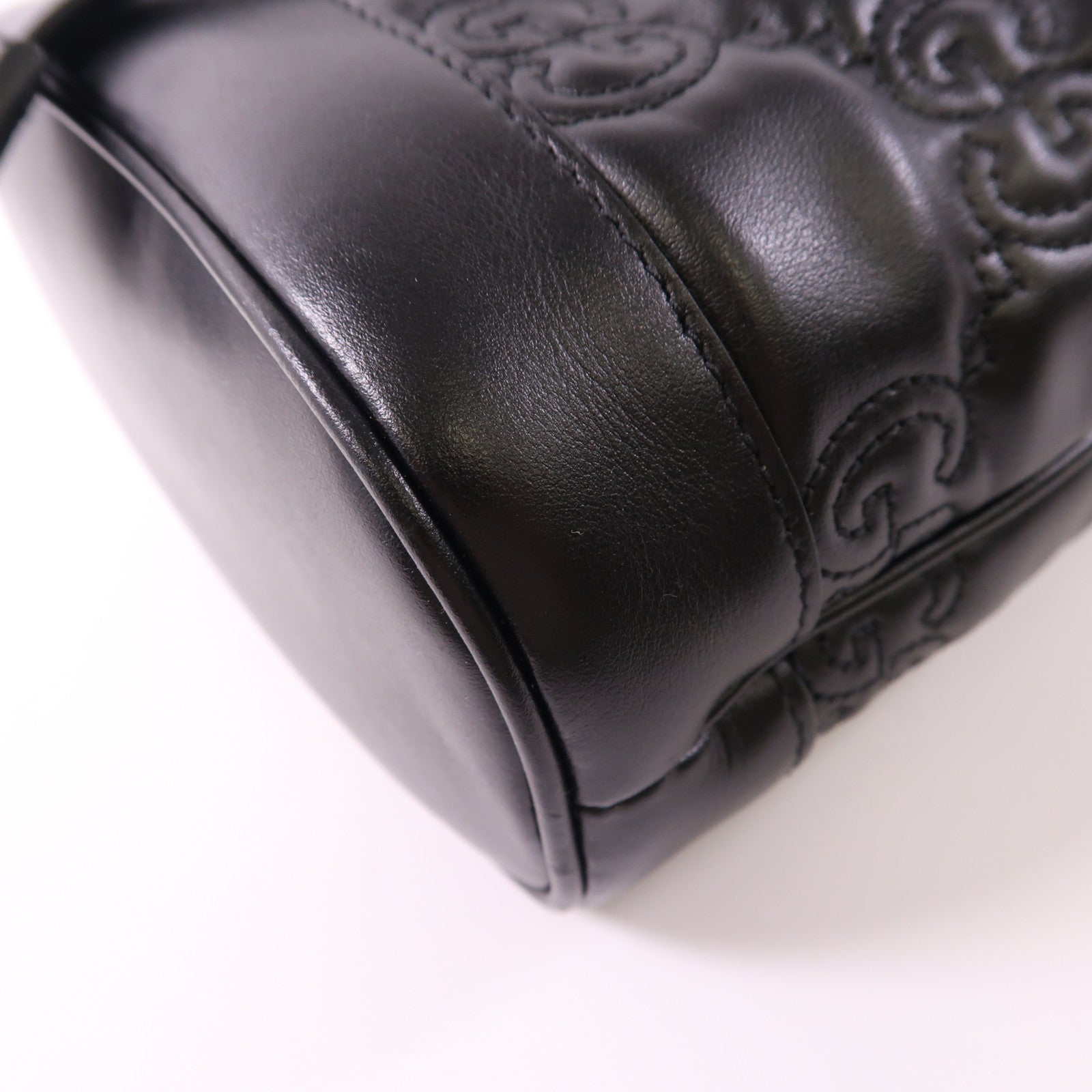 GUCCI 牛皮皮革Shoulder Bag金扣肩背袋