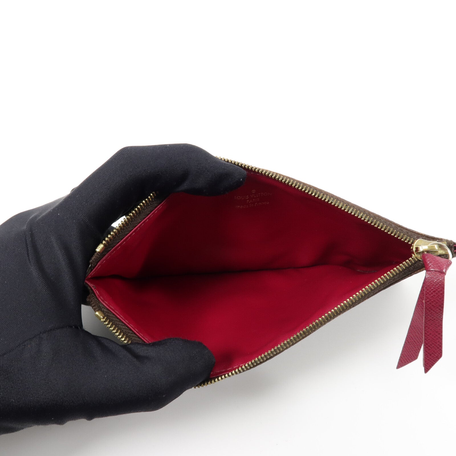 LOUIS VUITTON Monogram Pochette Felicie金扣鏈帶肩背袋