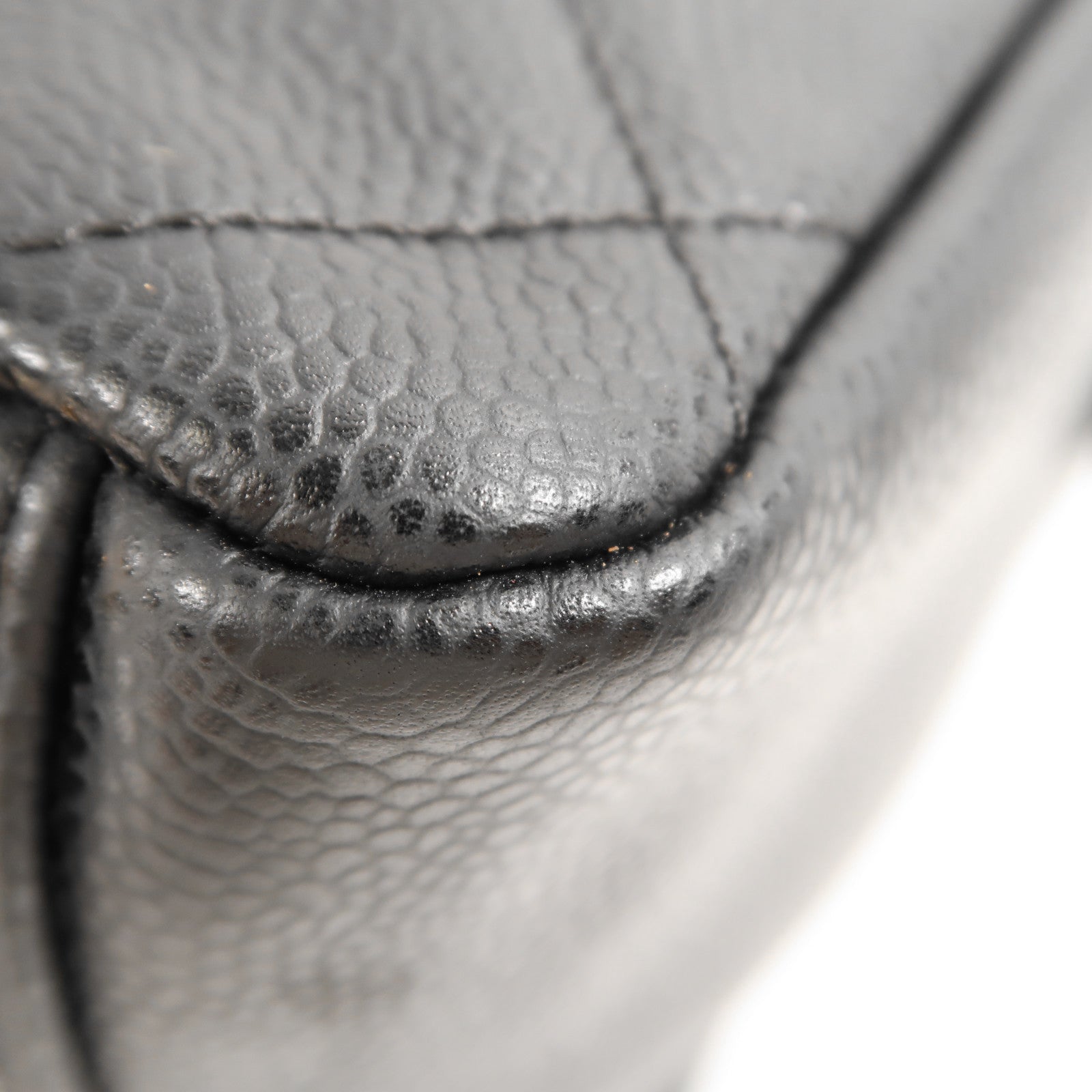 CHANEL 牛皮皮革Shoulder Bag金扣鏈帶肩背袋