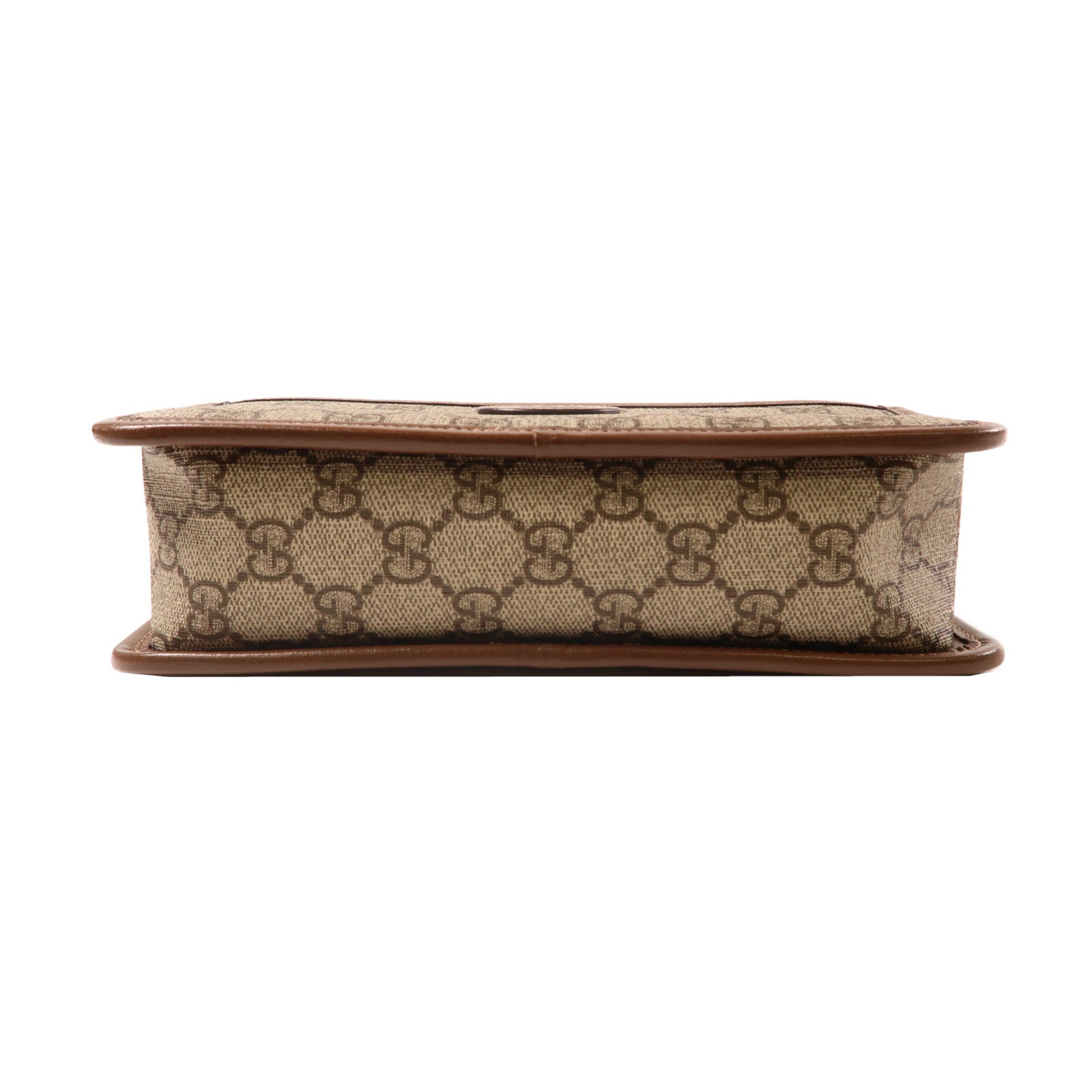 GUCCI 塗層帆布Interlocking G Bag金扣肩背袋