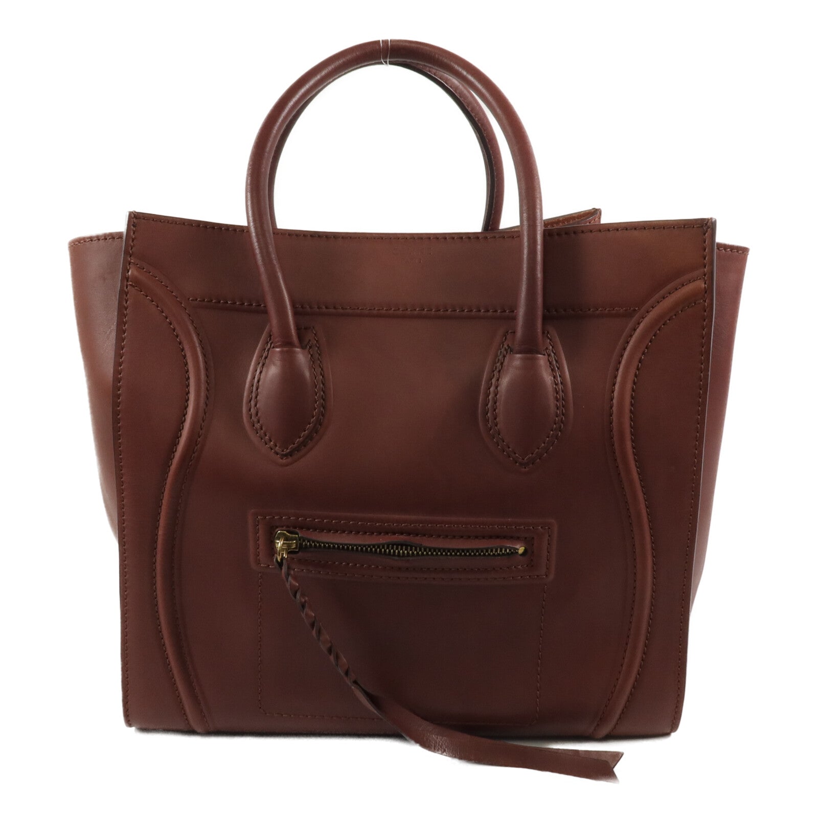 CELINE 牛皮皮革Luggage Phantom肩背袋