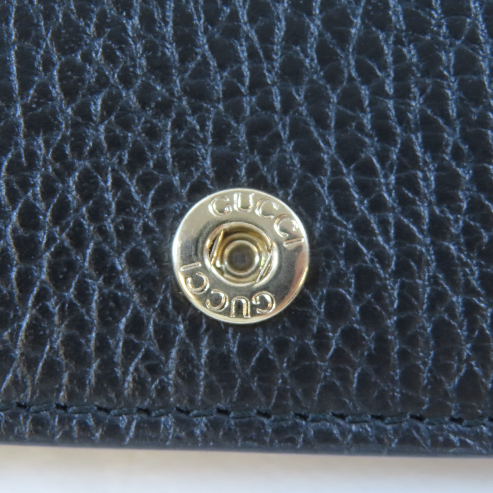 GUCCI 【激減優惠】牛皮皮革Wallet On Chain金扣鏈帶肩背袋黑色