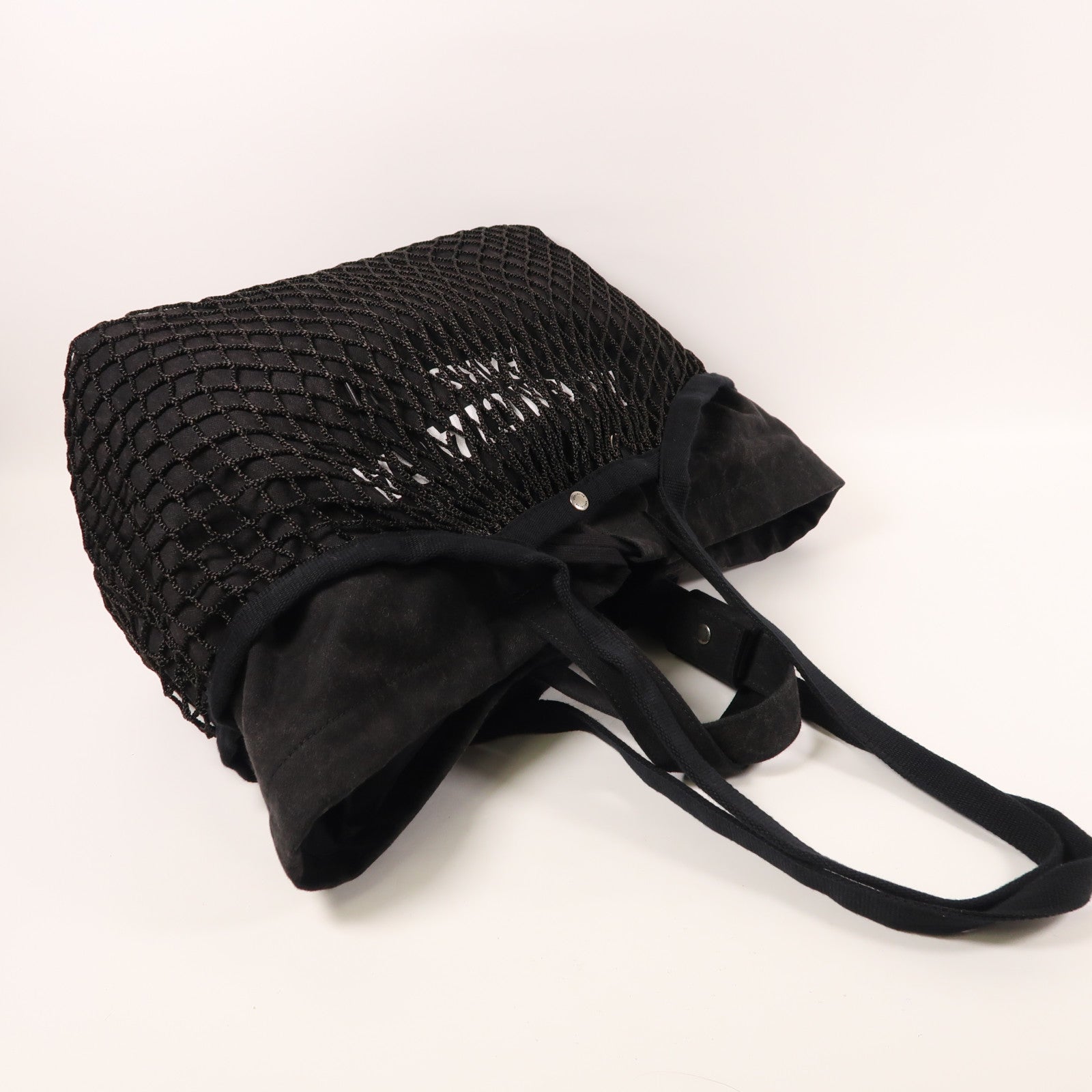 BALENCIAGA 帆布Tote Bag銀扣手挽肩背兩用袋