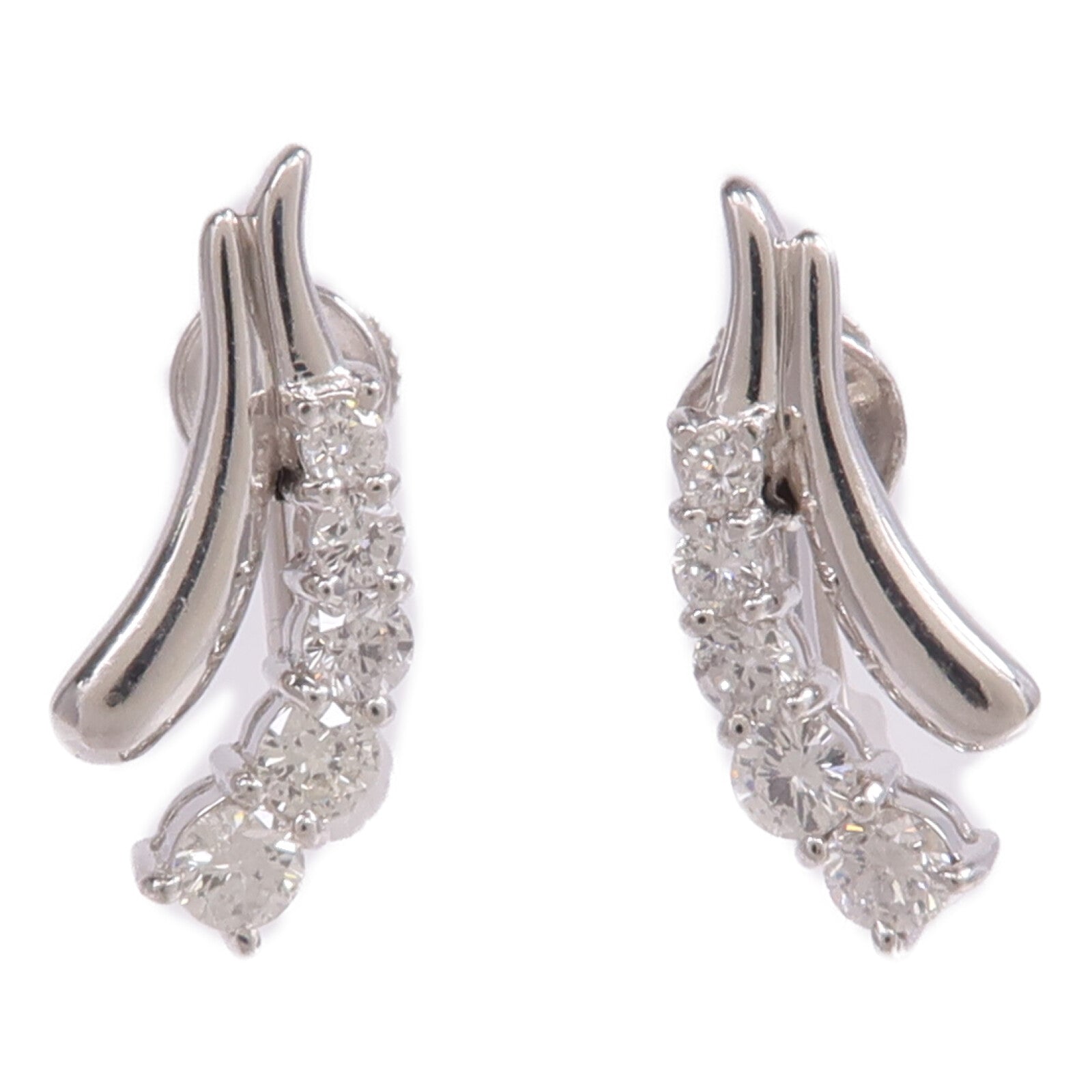 JEWELRY 【激減優惠】PT900鉑金Diamond Earrings鑽石耳環