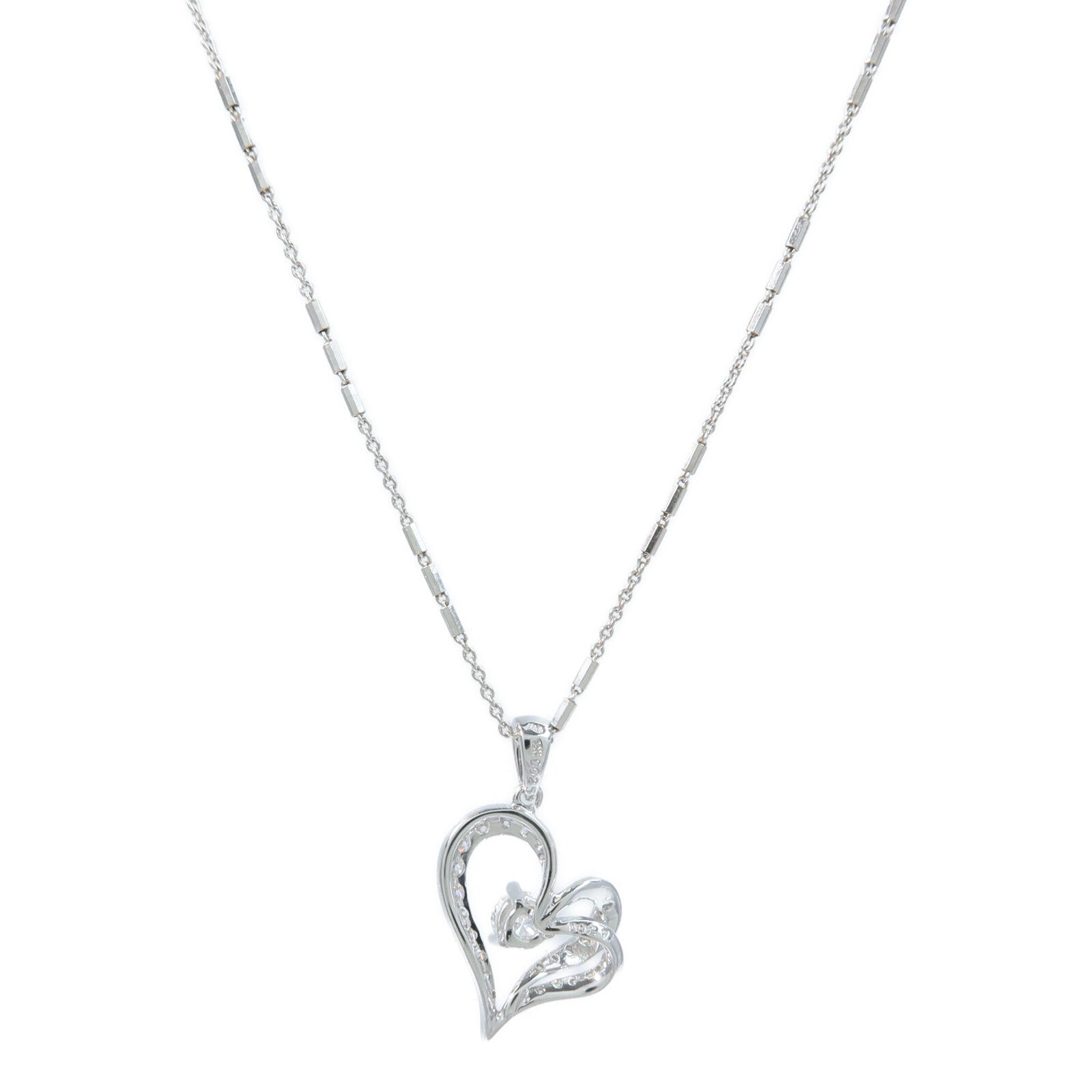 JEWELRY 18K白金Diamond Necklace鑽石項鍊