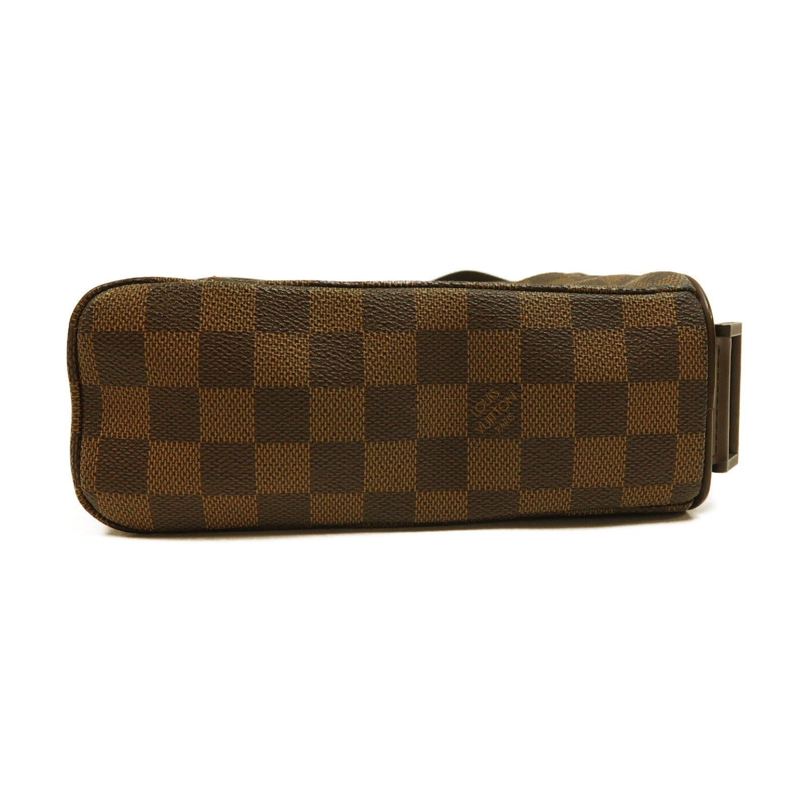 LOUIS VUITTON Damier Olav PM金扣肩背袋啡色