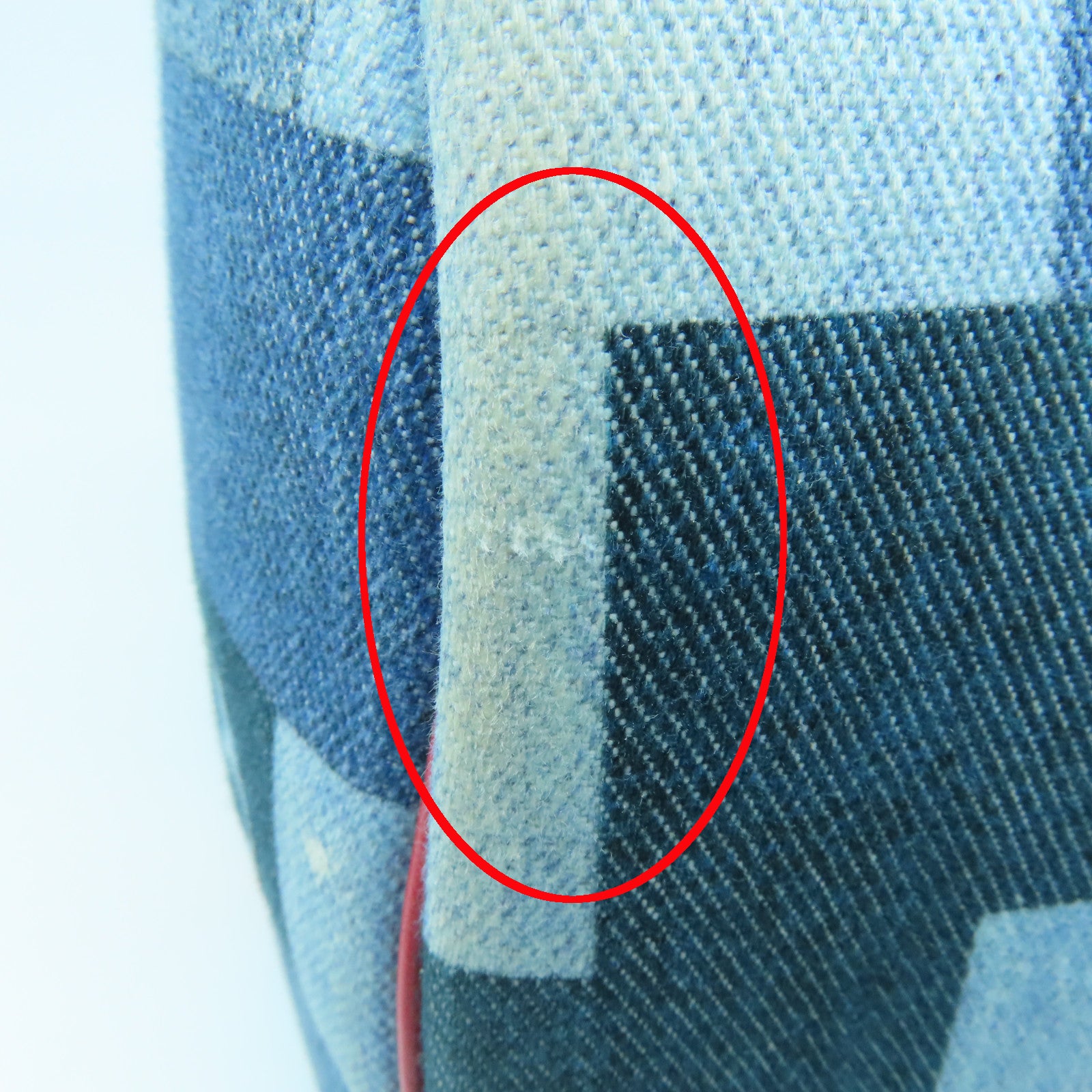 LOUIS VUITTON 【激減優惠】Monogram Denim Speedy 30 Bandouliere金扣手挽肩背兩用袋藍色