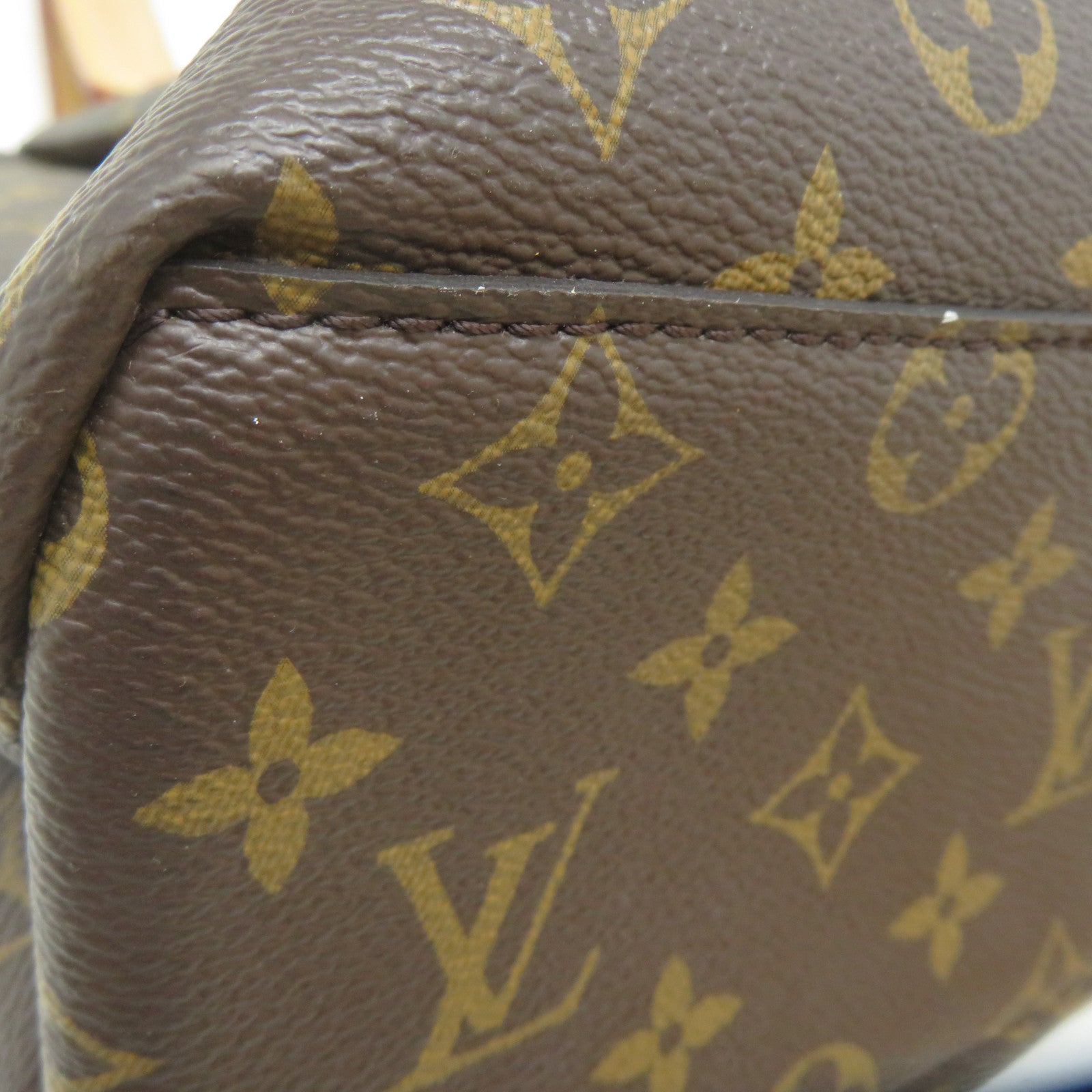 LOUIS VUITTON Monogram Rivoli PM金扣手挽肩背兩用袋啡色